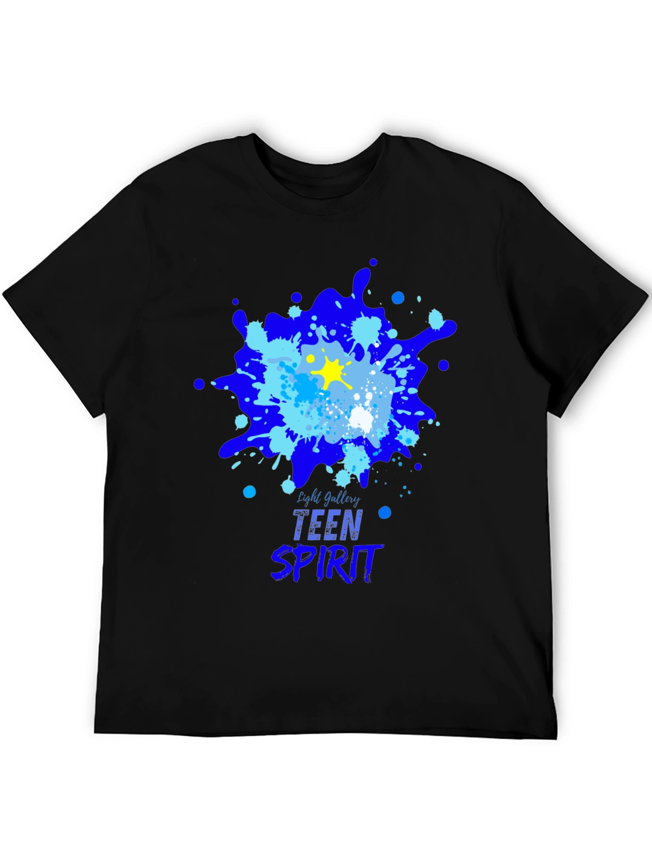 Teen Spirit Graphic T-Shirt - Abstract Design Casual Style