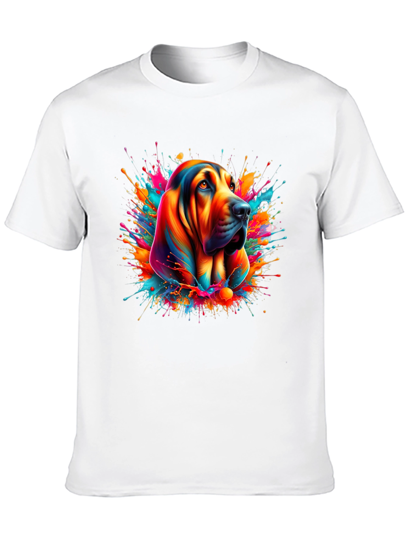 Dog Art Black T-Shirt