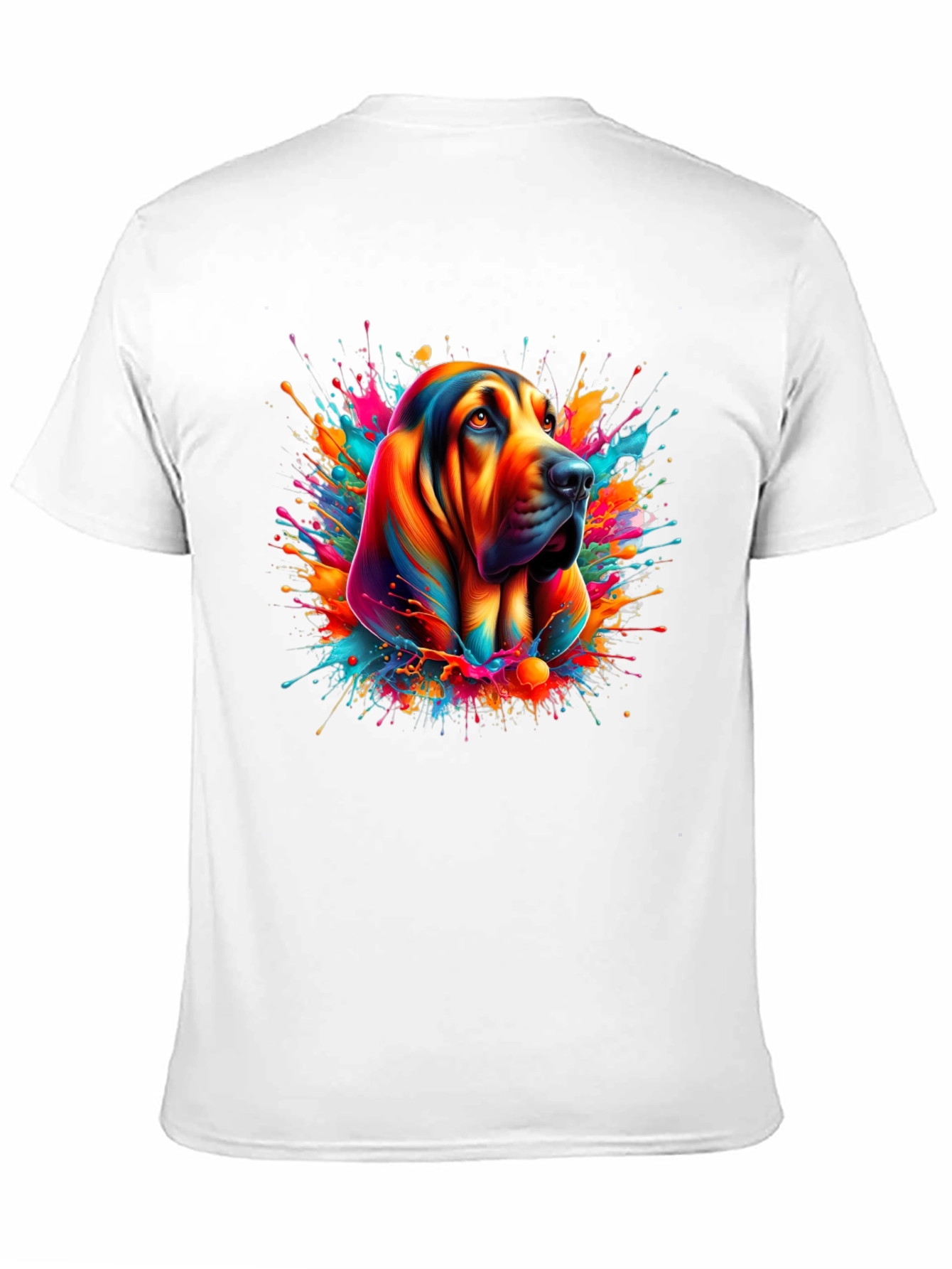 Dog Art Black T-Shirt