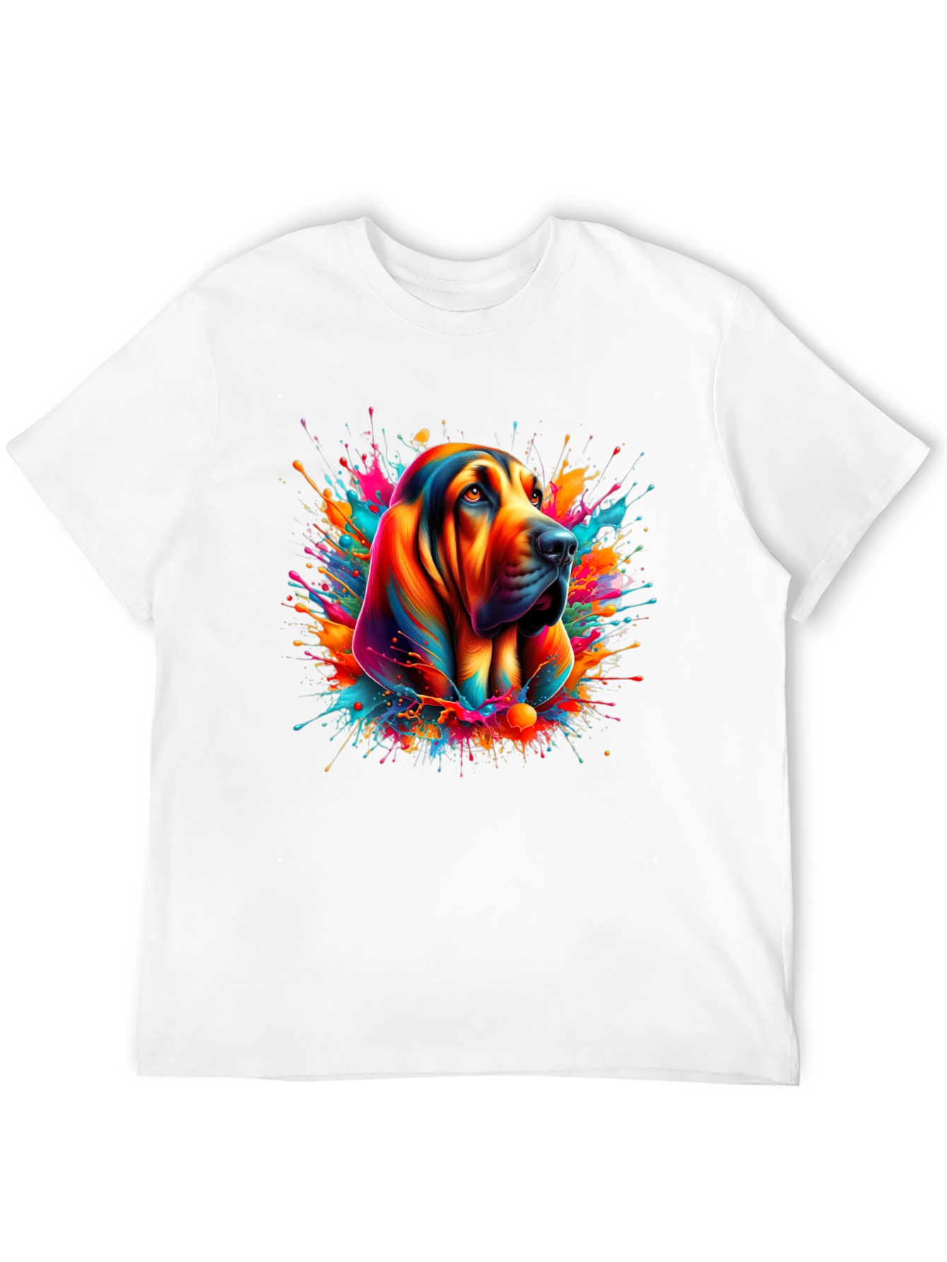 Dog Art Black T-Shirt