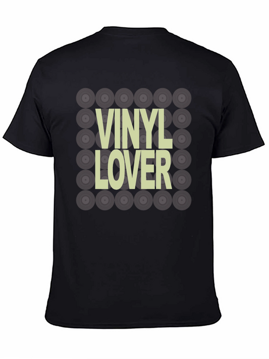 Vinyl Lover Graphic T-Shirt - Music Enthusiast Apparel