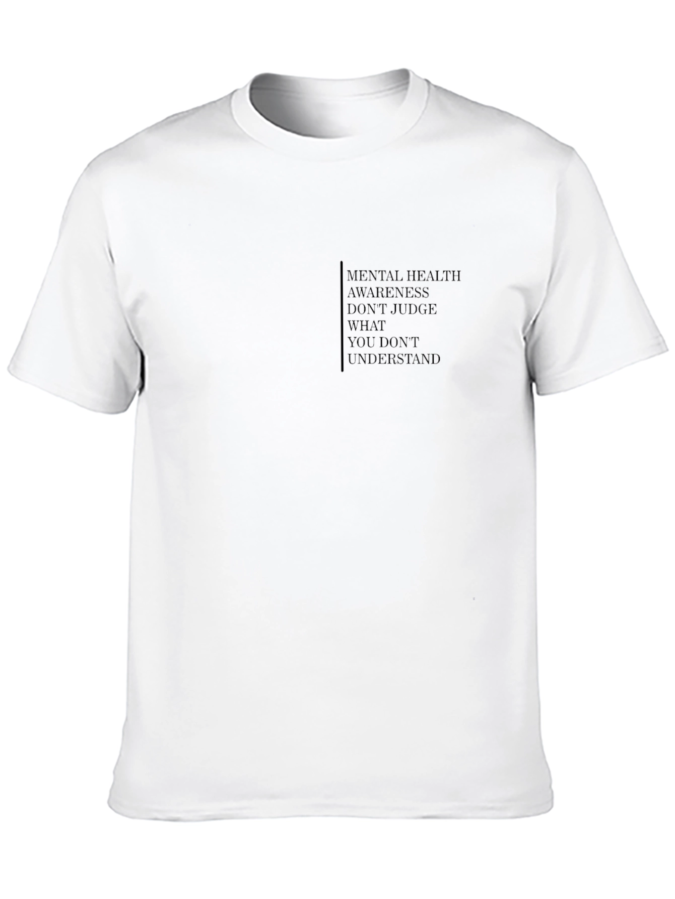 Mental Health Awareness Graphic Tee - Dont Judge
