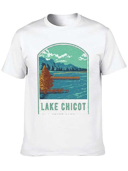 Lake Chicot Graphic Tee - Vintage Style