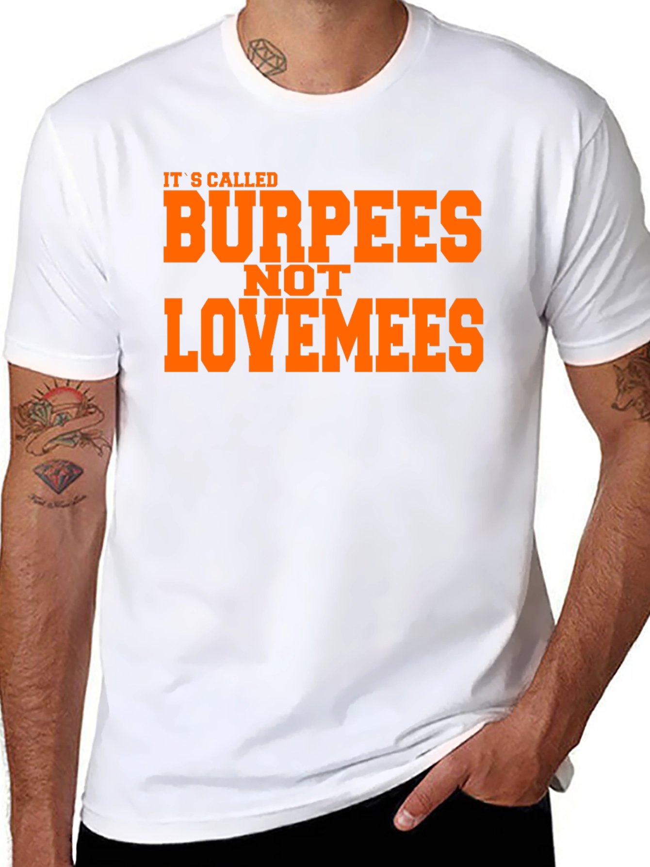 Burpees Not Lovemees Funny Workout T-Shirt