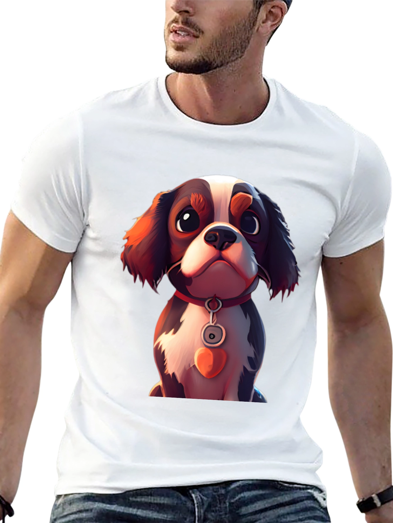 Dog Lover T-Shirt - Cute Puppy Design