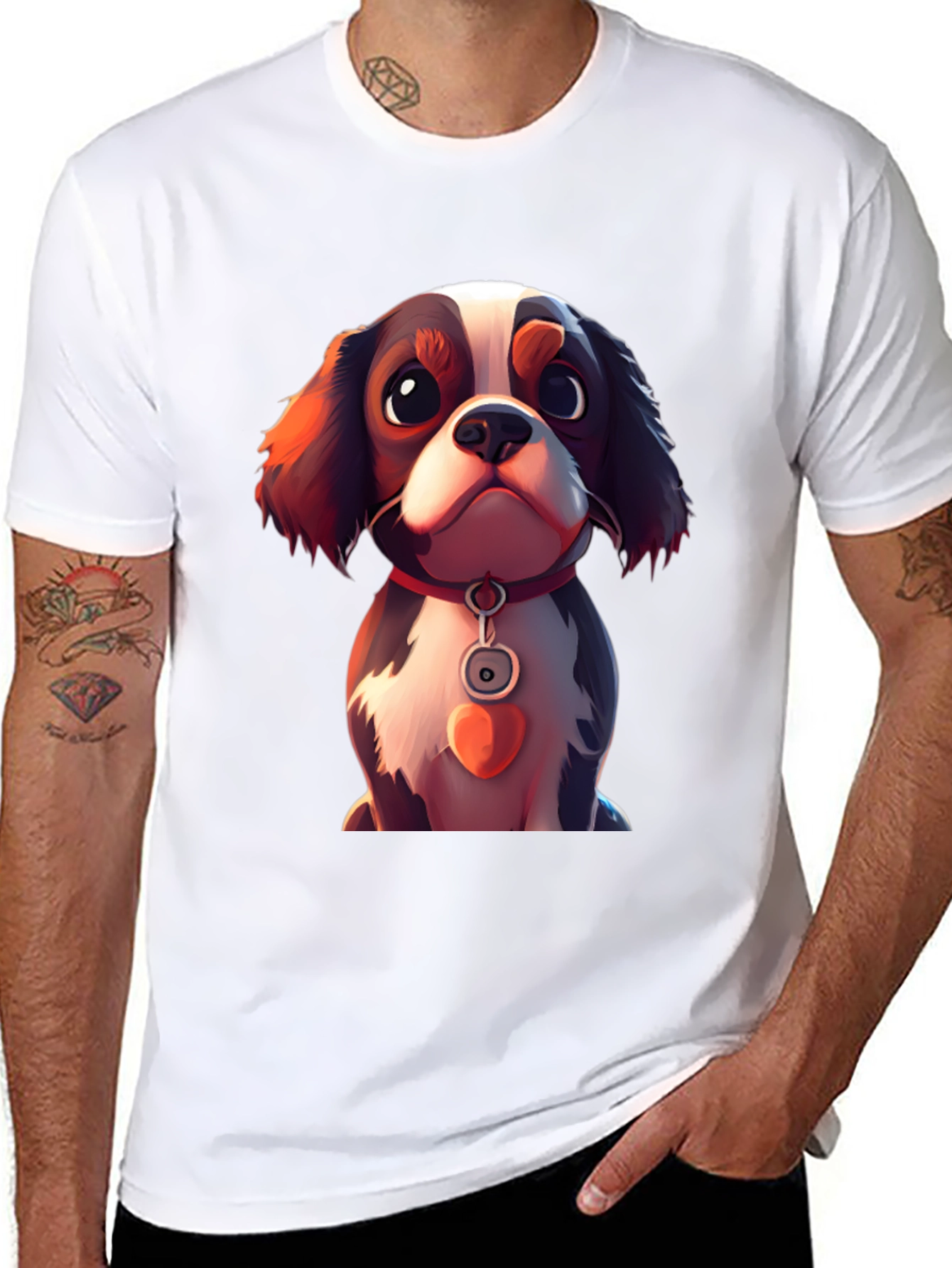 Dog Lover T-Shirt - Cute Puppy Design