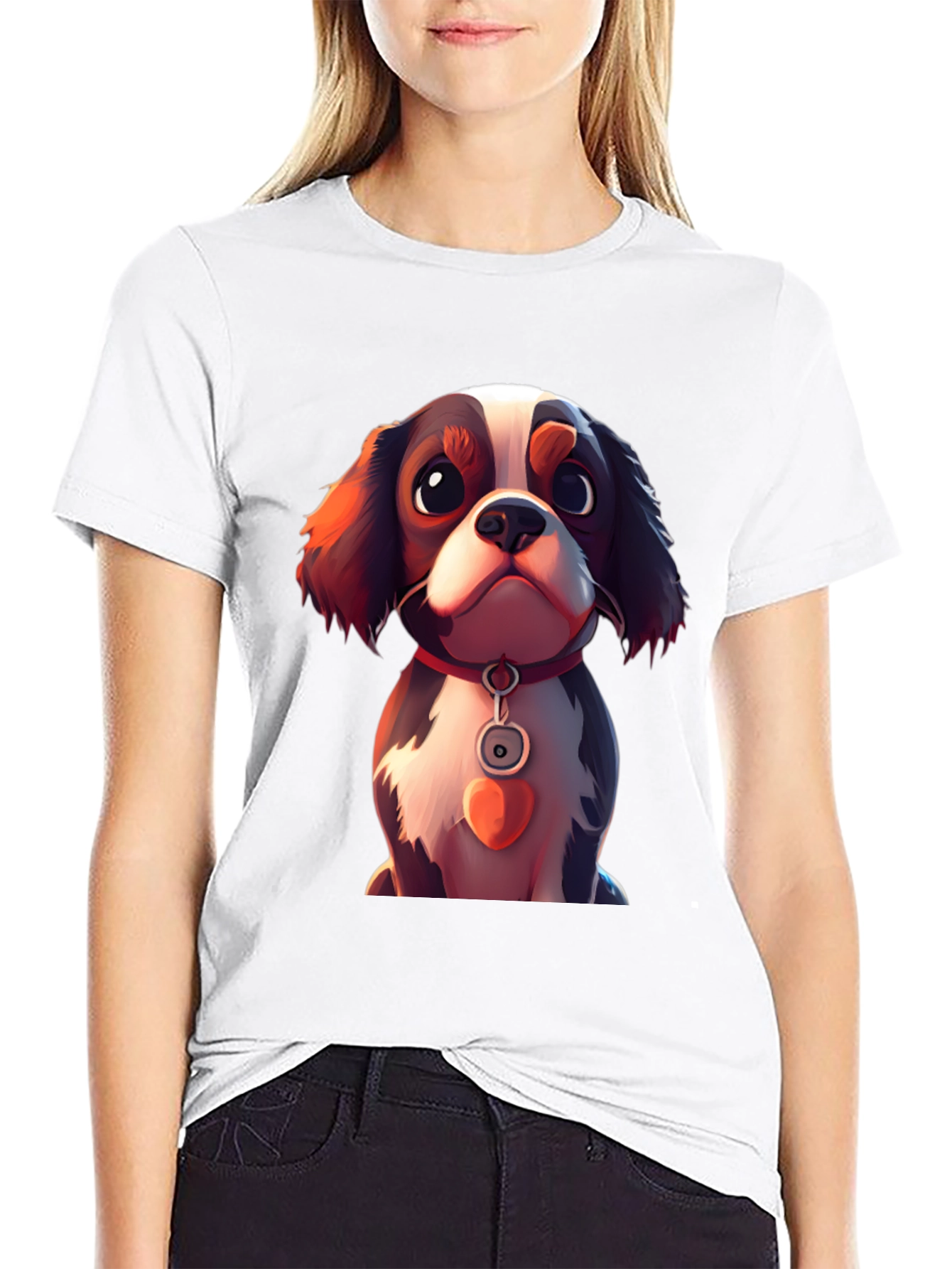 Dog Lover T-Shirt - Cute Puppy Design