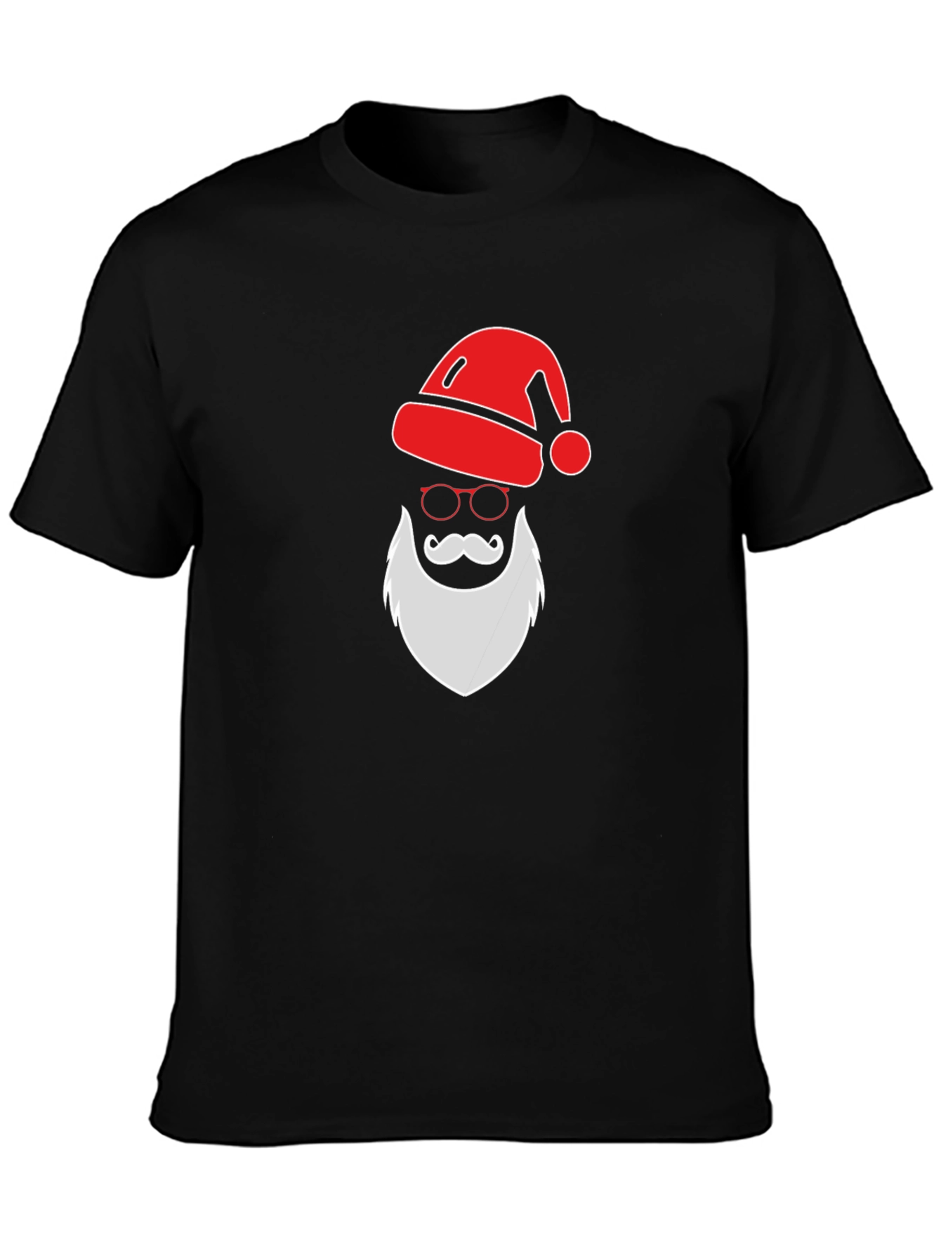 Festive Santa Graphic Tee