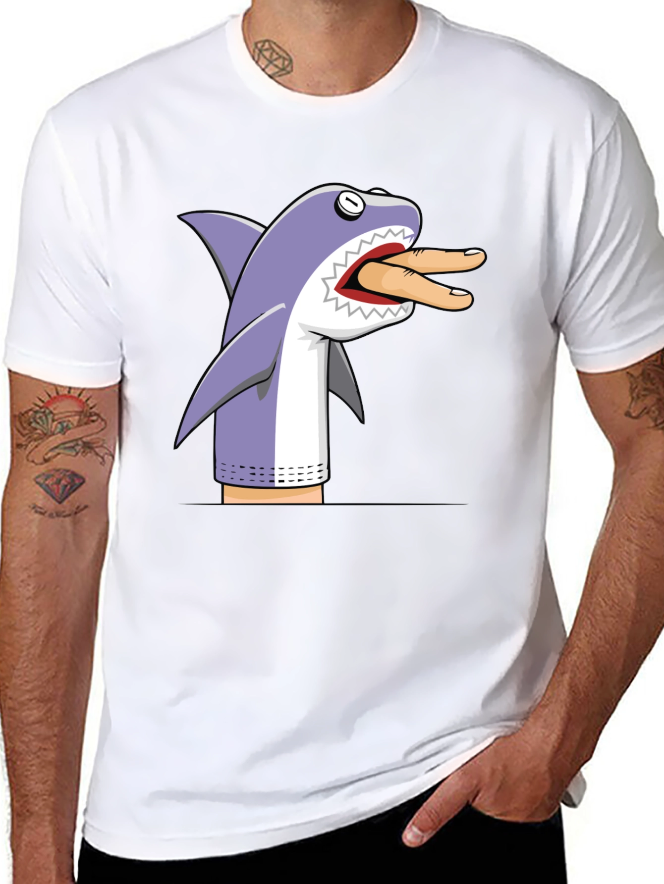 Shark Puppet T-Shirt