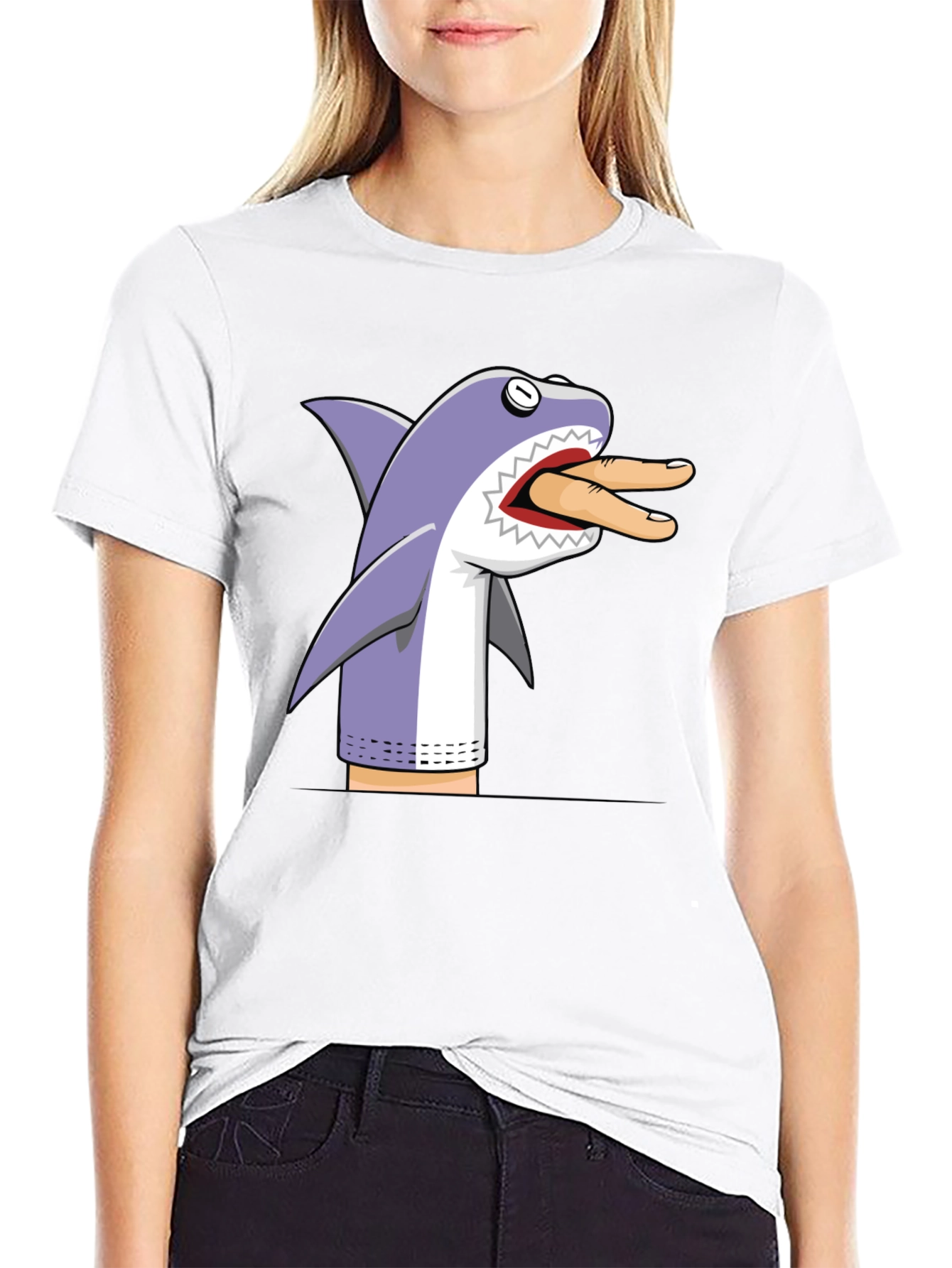 Shark Puppet T-Shirt