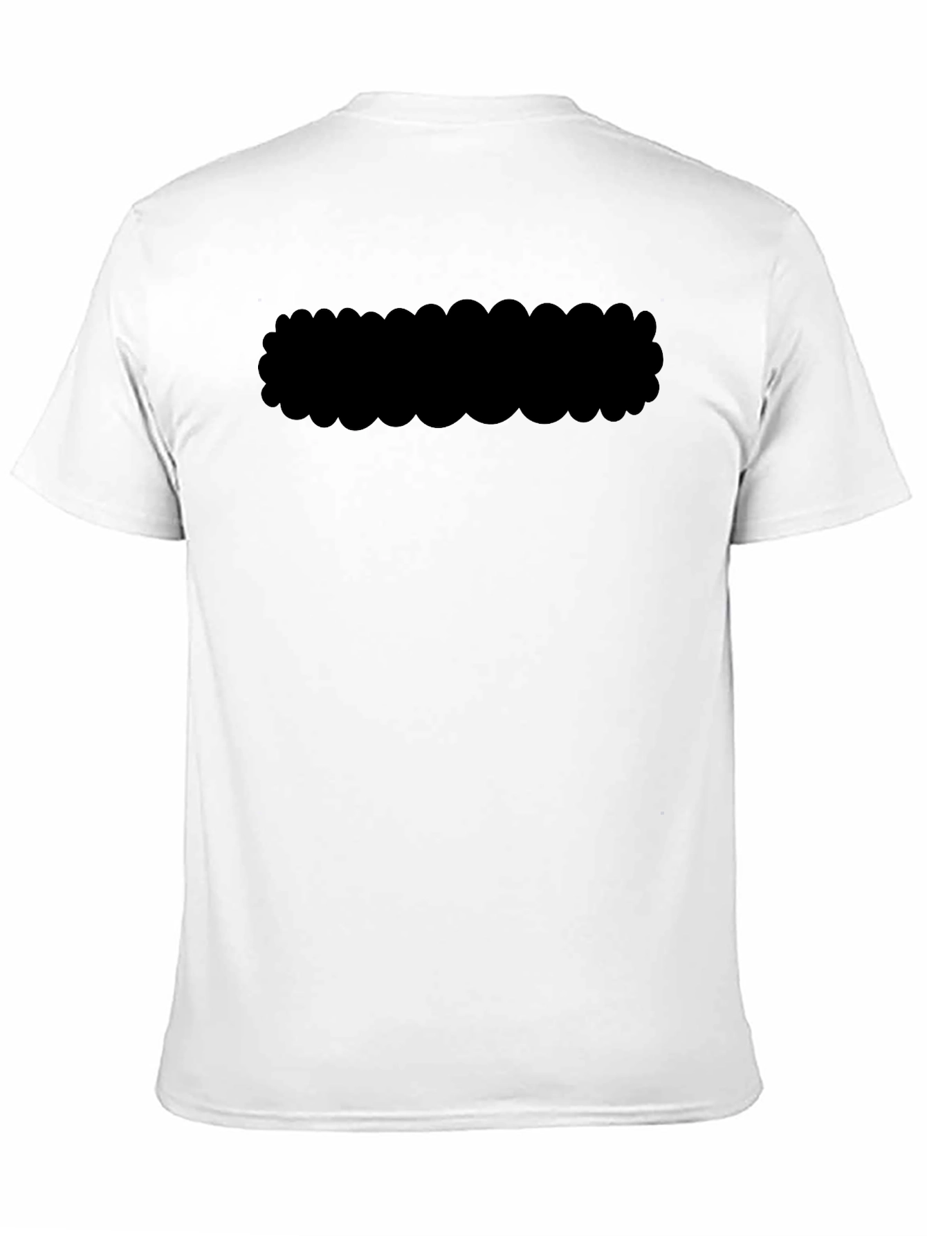 Mens Black Crew Neck Short Sleeve T-Shirt