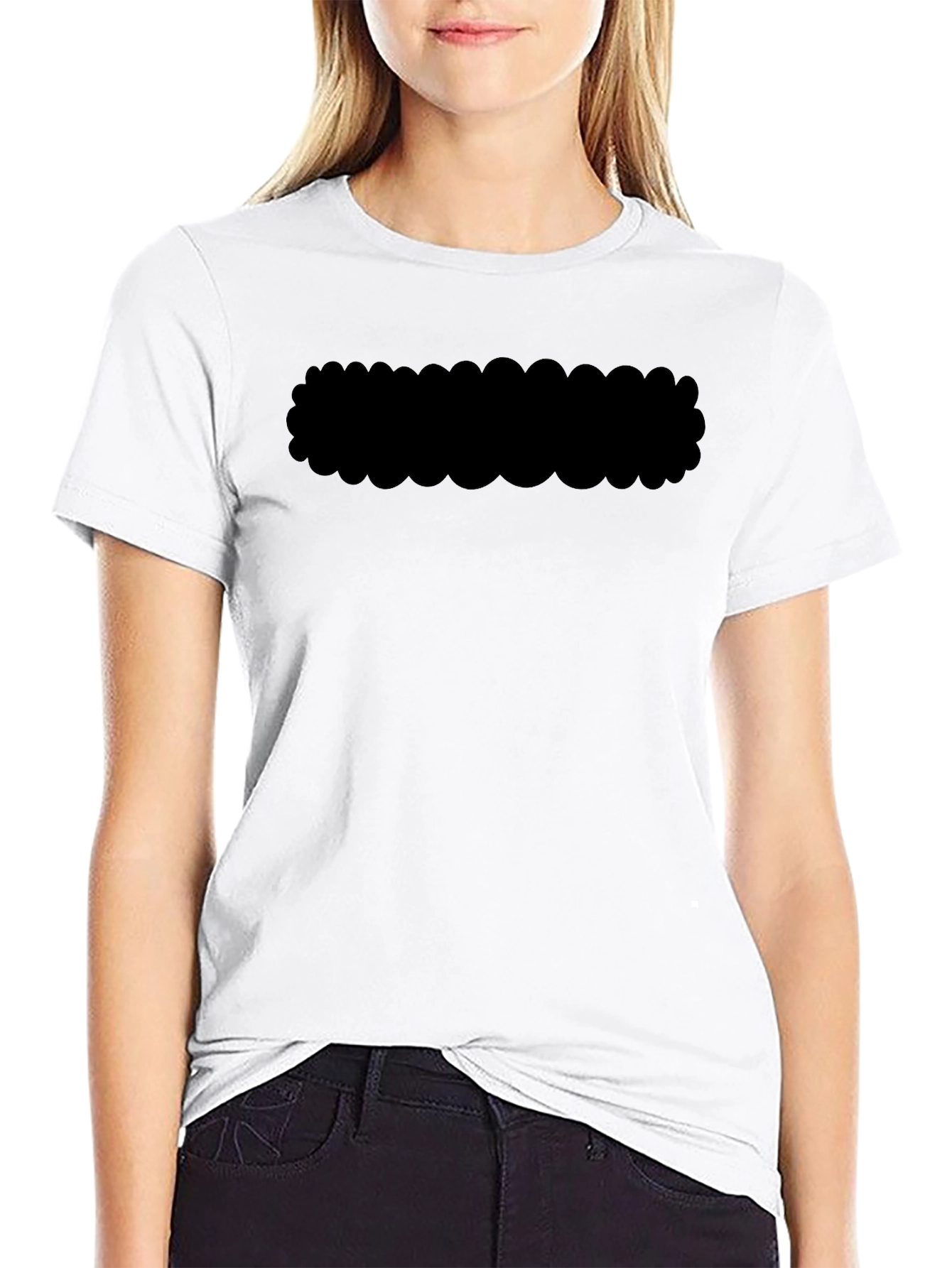 Mens Black Crew Neck Short Sleeve T-Shirt