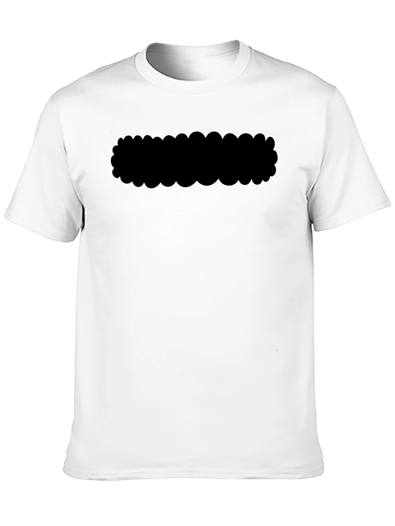 Mens Black Crew Neck Short Sleeve T-Shirt
