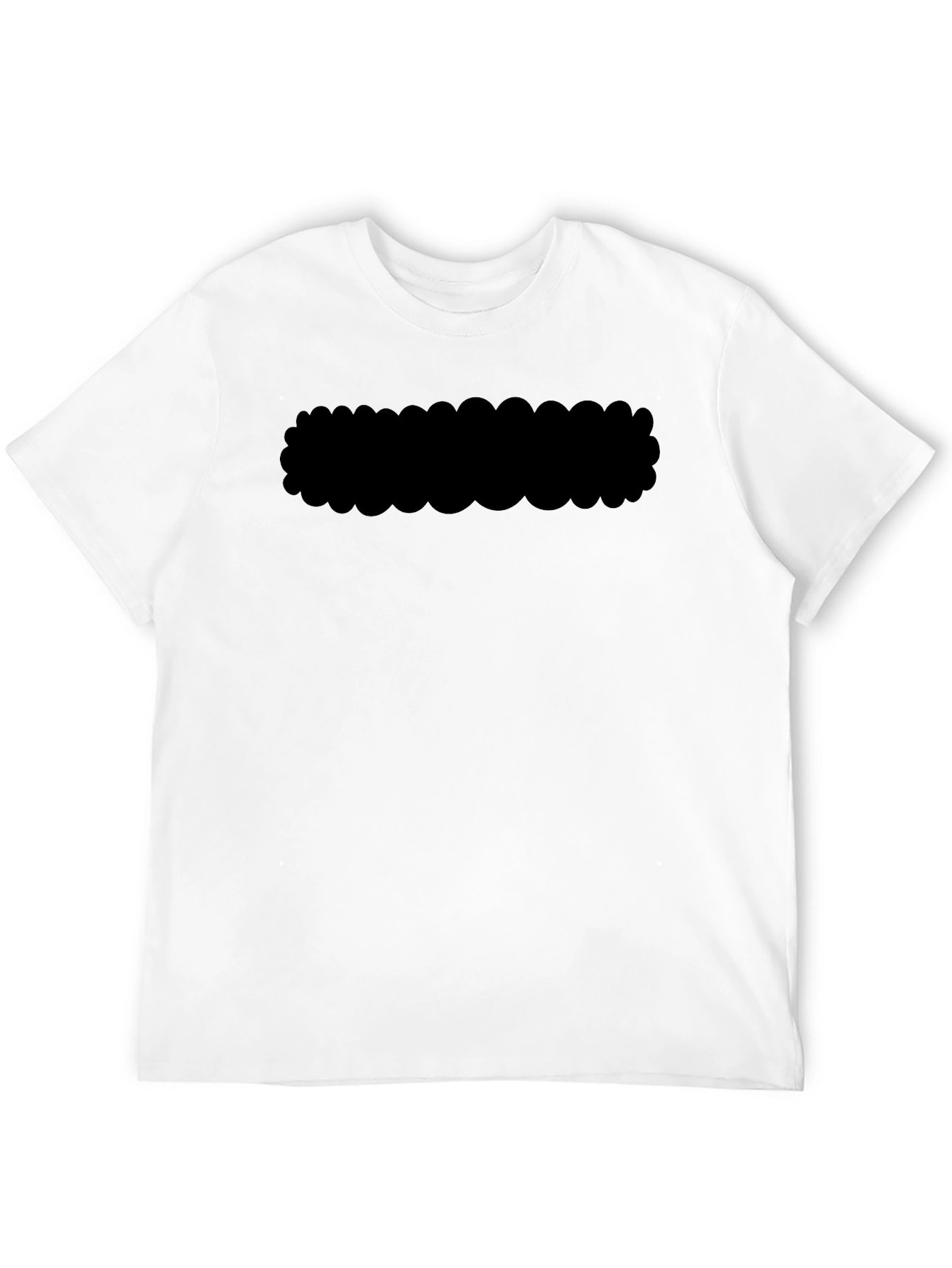 Mens Black Crew Neck Short Sleeve T-Shirt