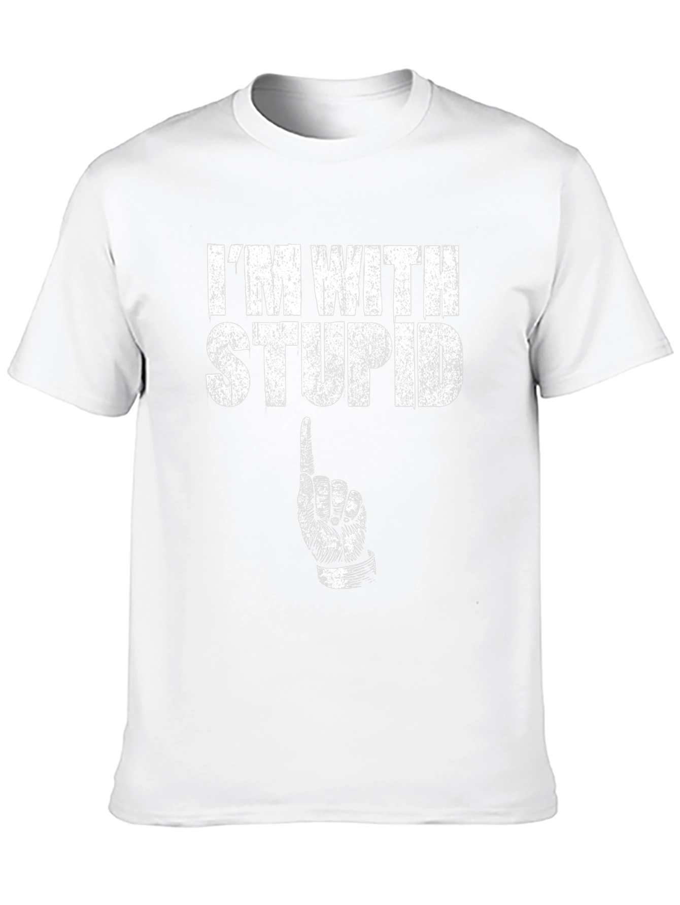 Im With Stupid Graphic T-Shirt