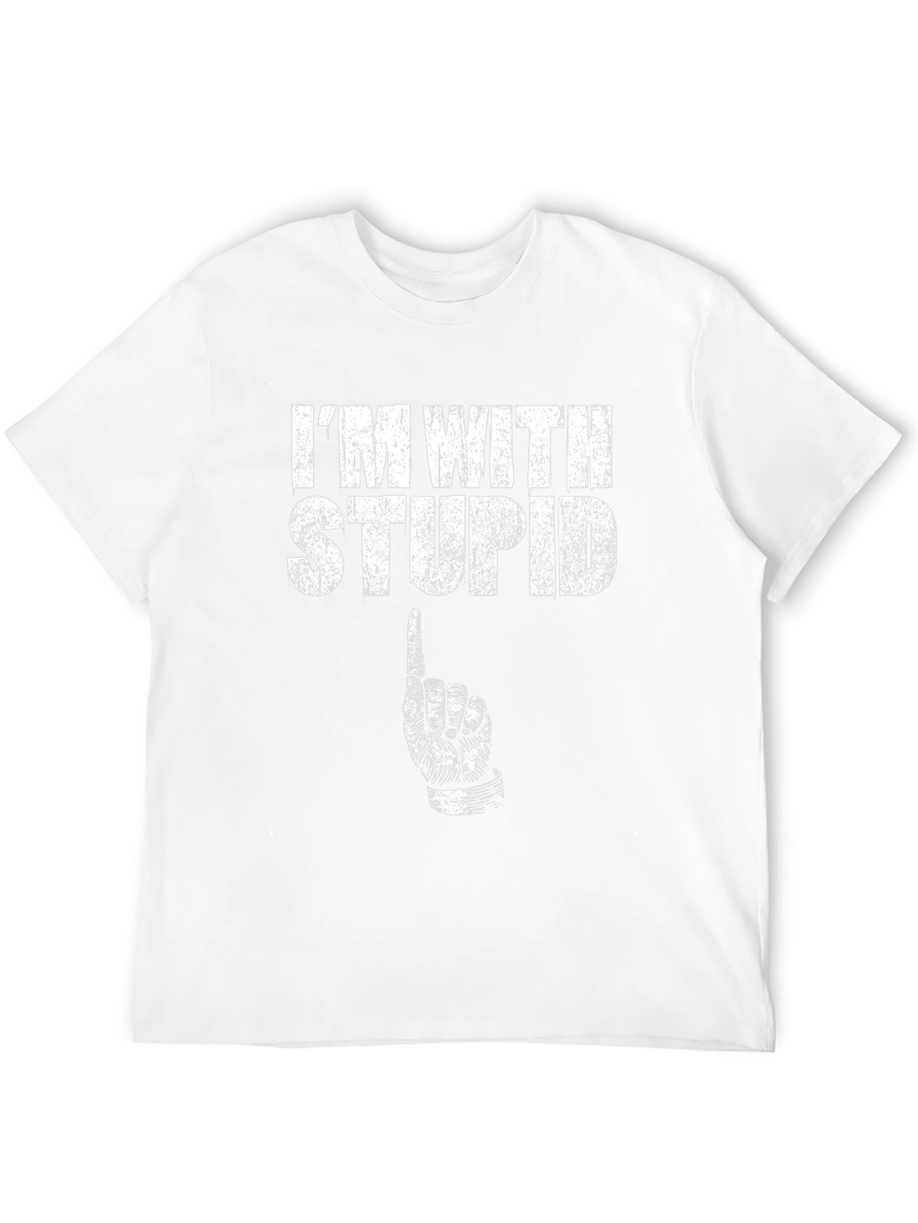 Im With Stupid Graphic T-Shirt