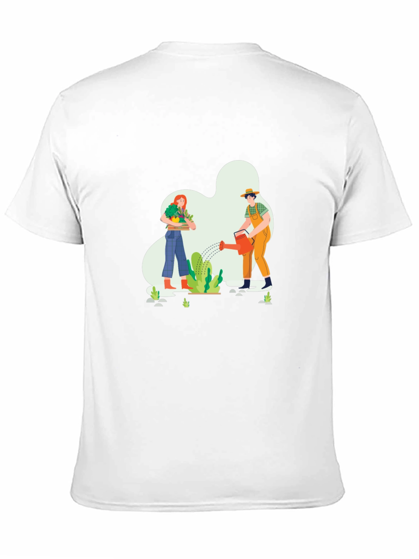 Gardener Graphic Tee - Black Cotton T-Shirt