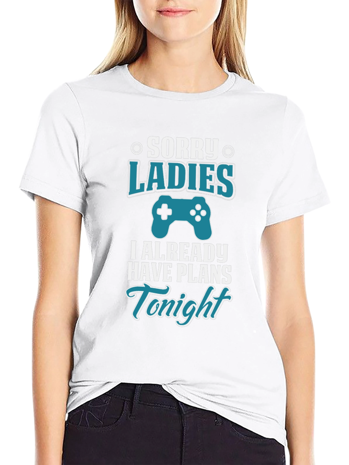 Sorry Ladies I Have Plans Tonight Gamer T-Shirt