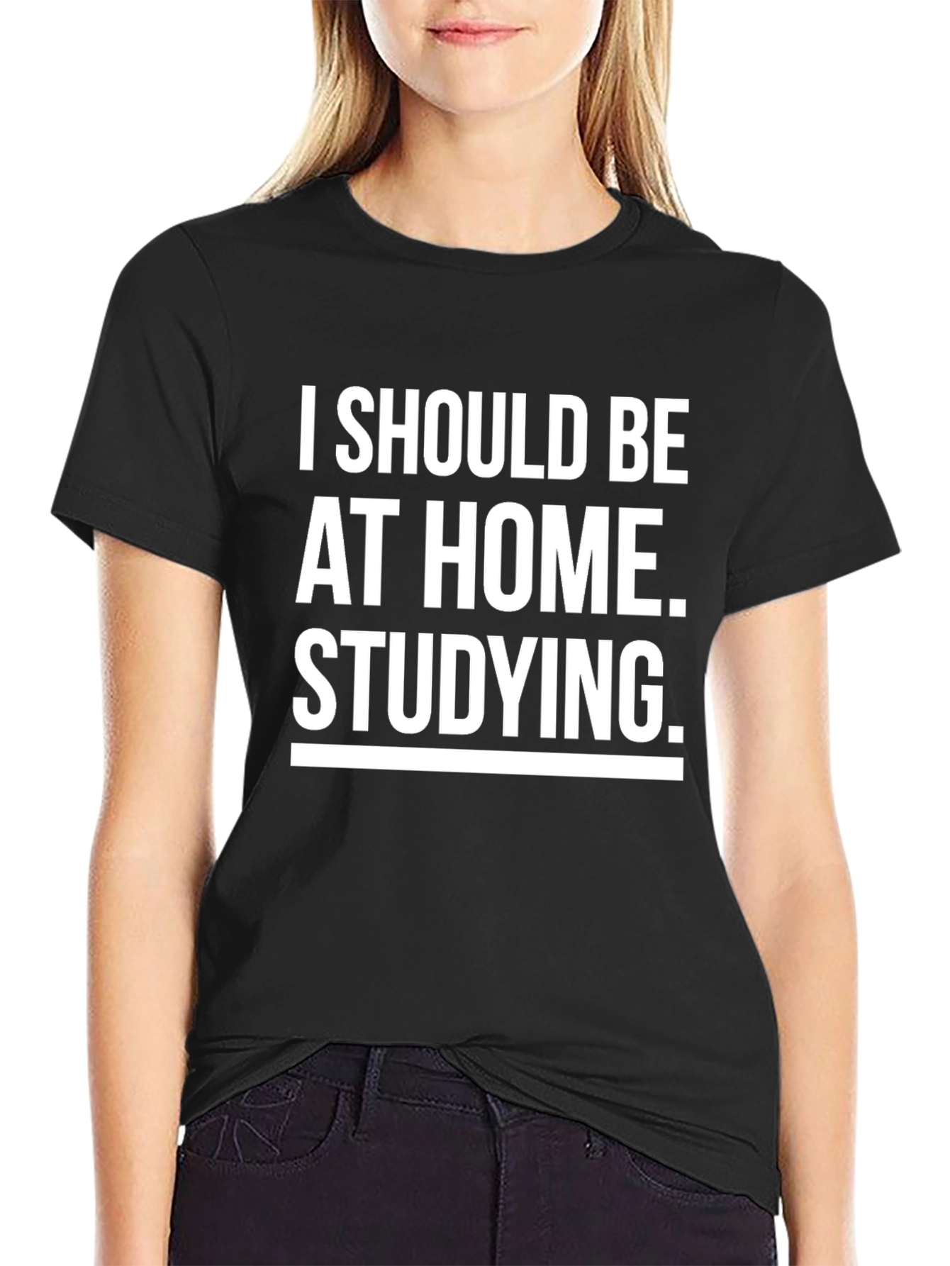 I Should Be At Home Studying T-Shirt