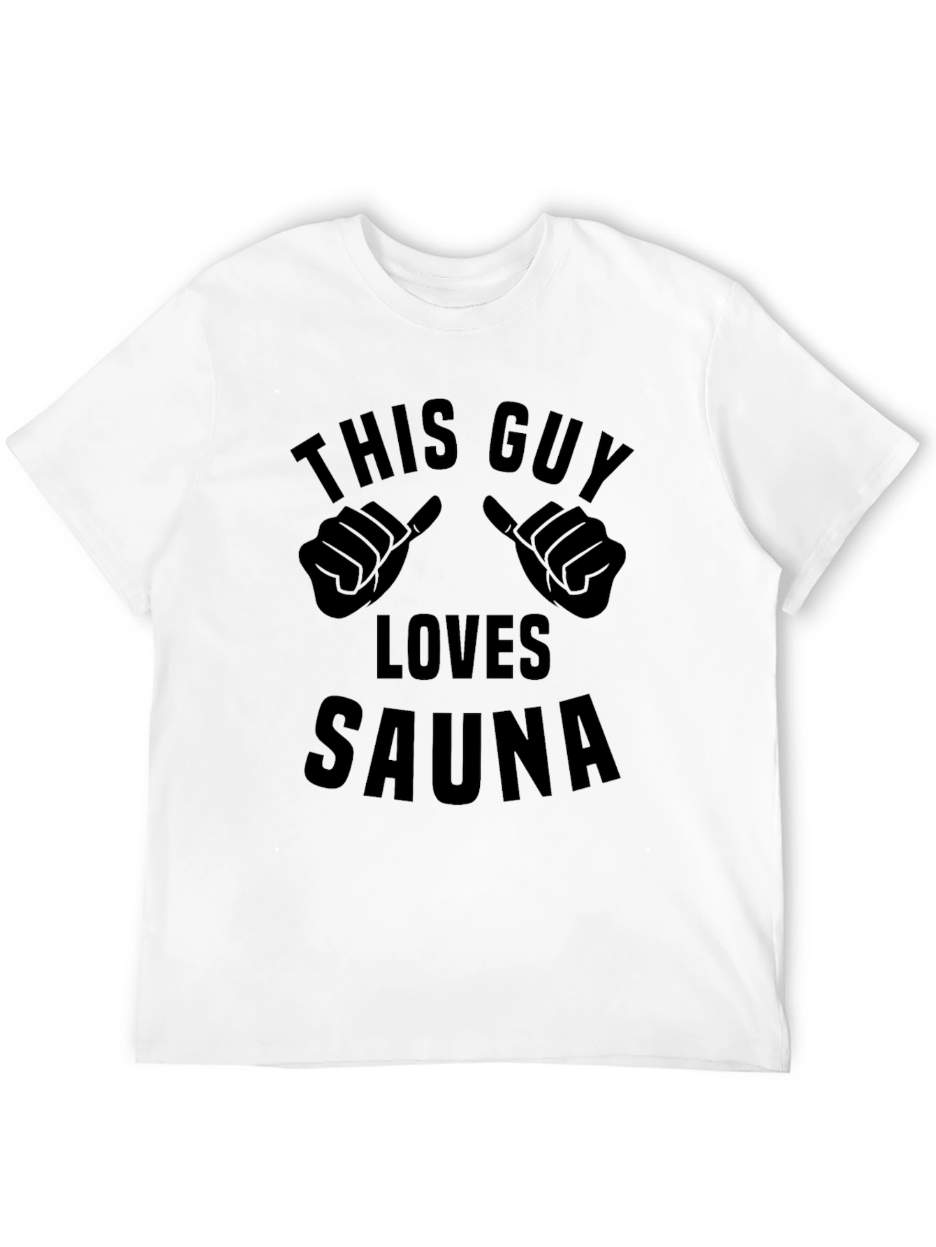 This Guy Loves Sauna Graphic Tee