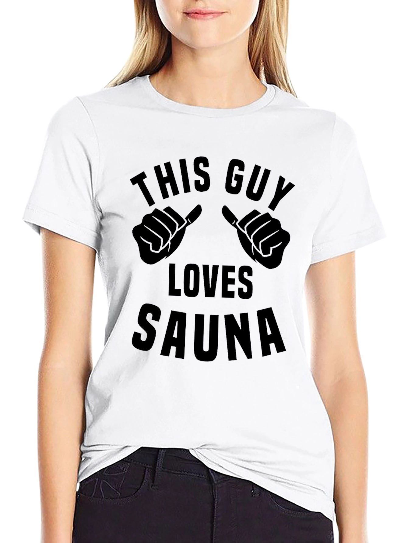 This Guy Loves Sauna Graphic Tee