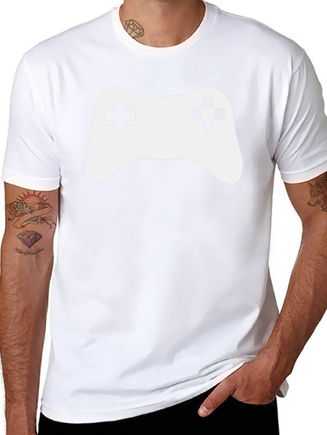 Retro Gamer Tee - Classic Video Game Controller T-Shirt