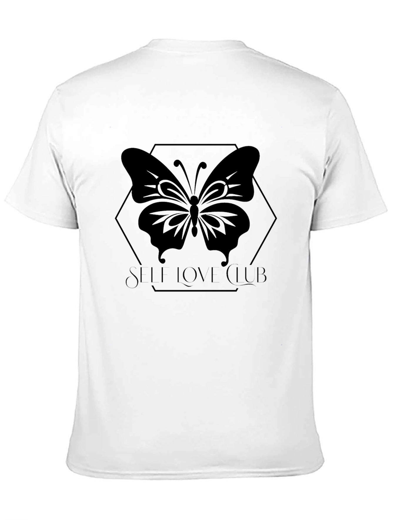 Self Love Club Black Graphic Tee