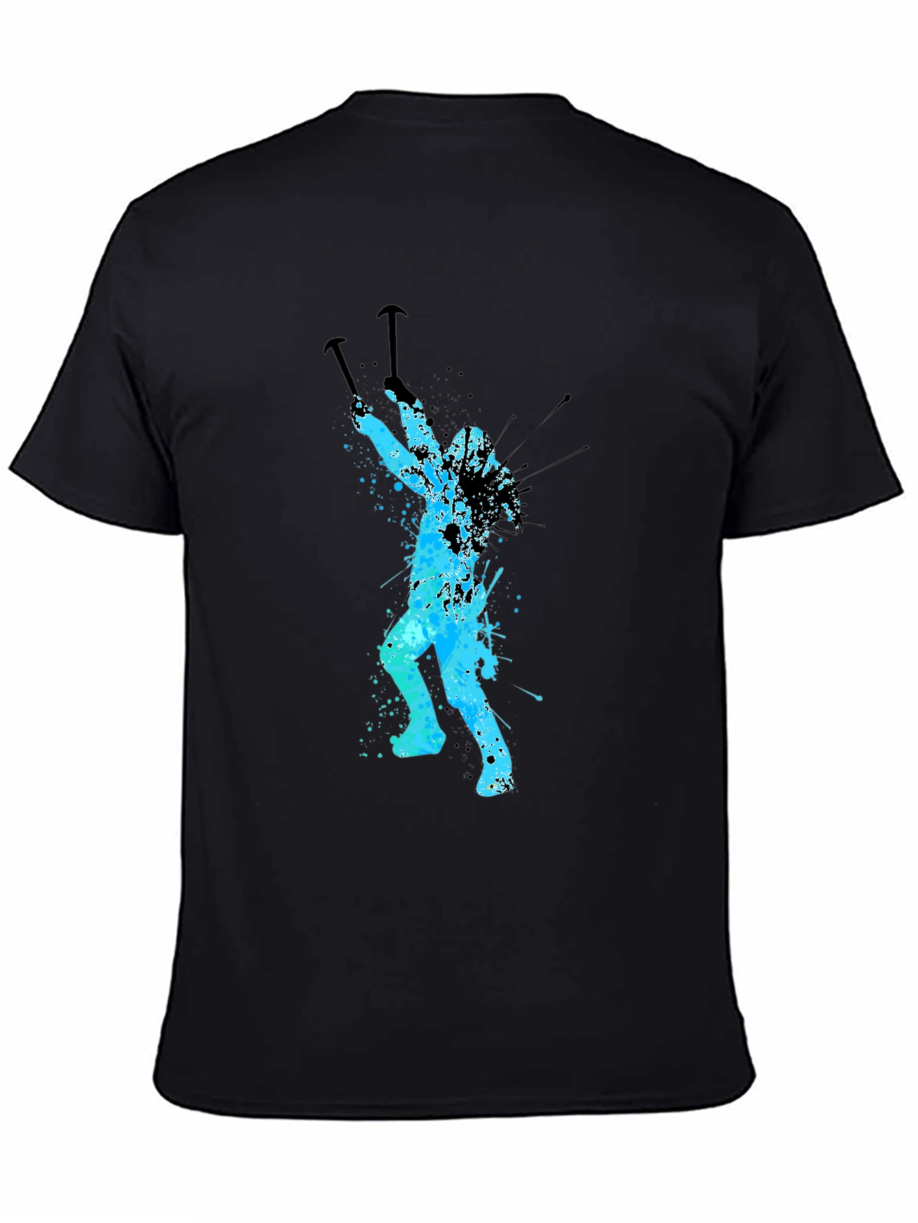 Climbing Watercolor Graphic T-Shirt