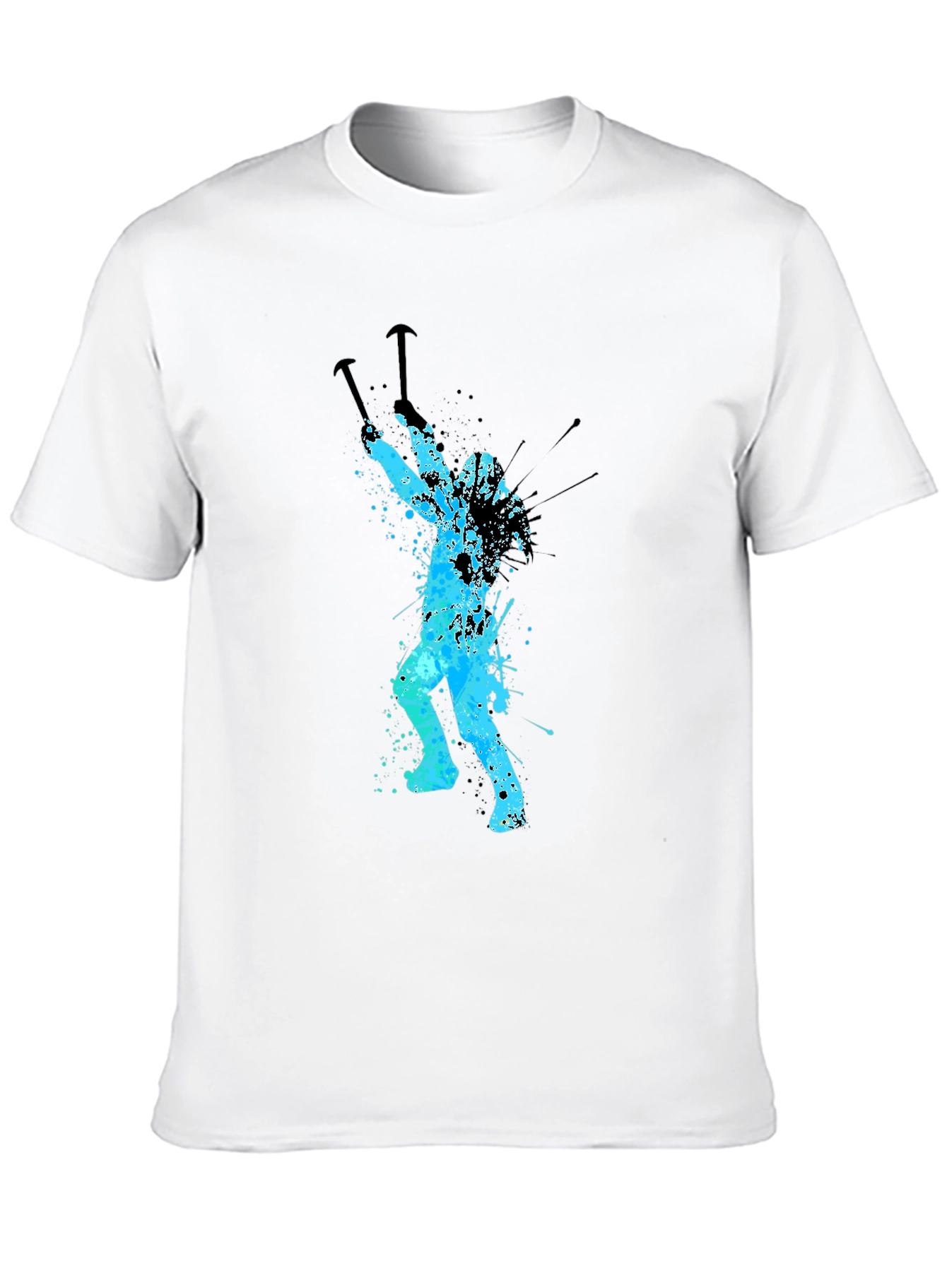 Climbing Watercolor Graphic T-Shirt