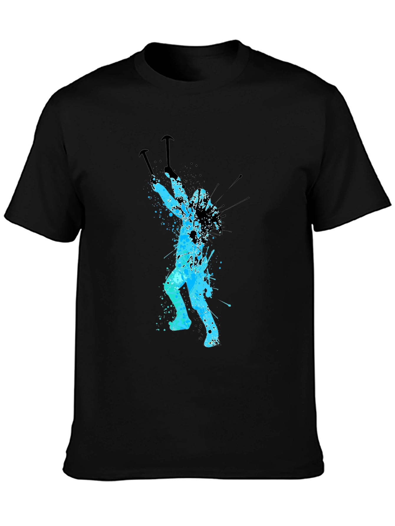 Climbing Watercolor Graphic T-Shirt