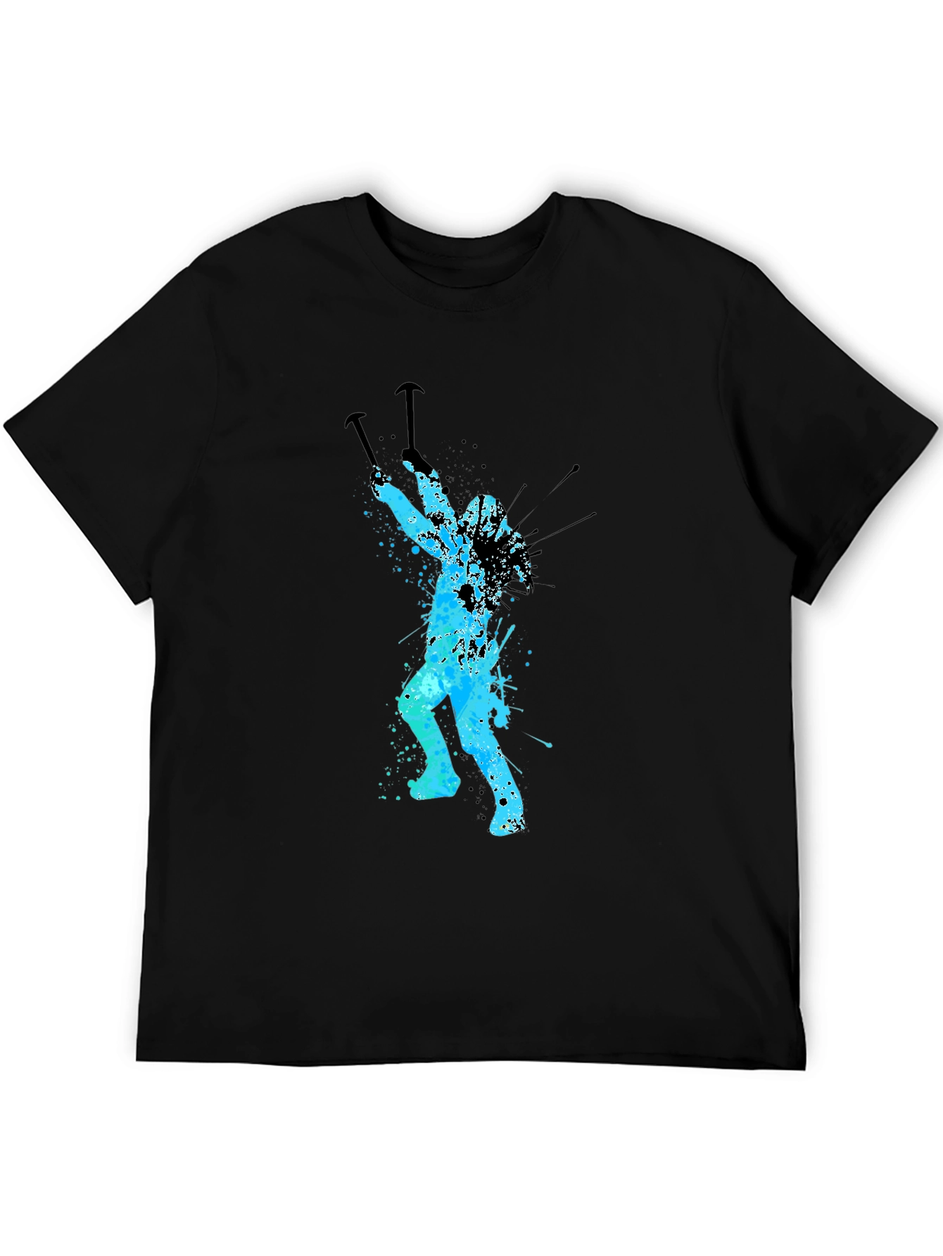 Climbing Watercolor Graphic T-Shirt