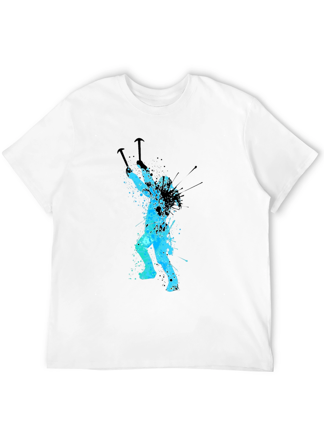 Climbing Watercolor Graphic T-Shirt