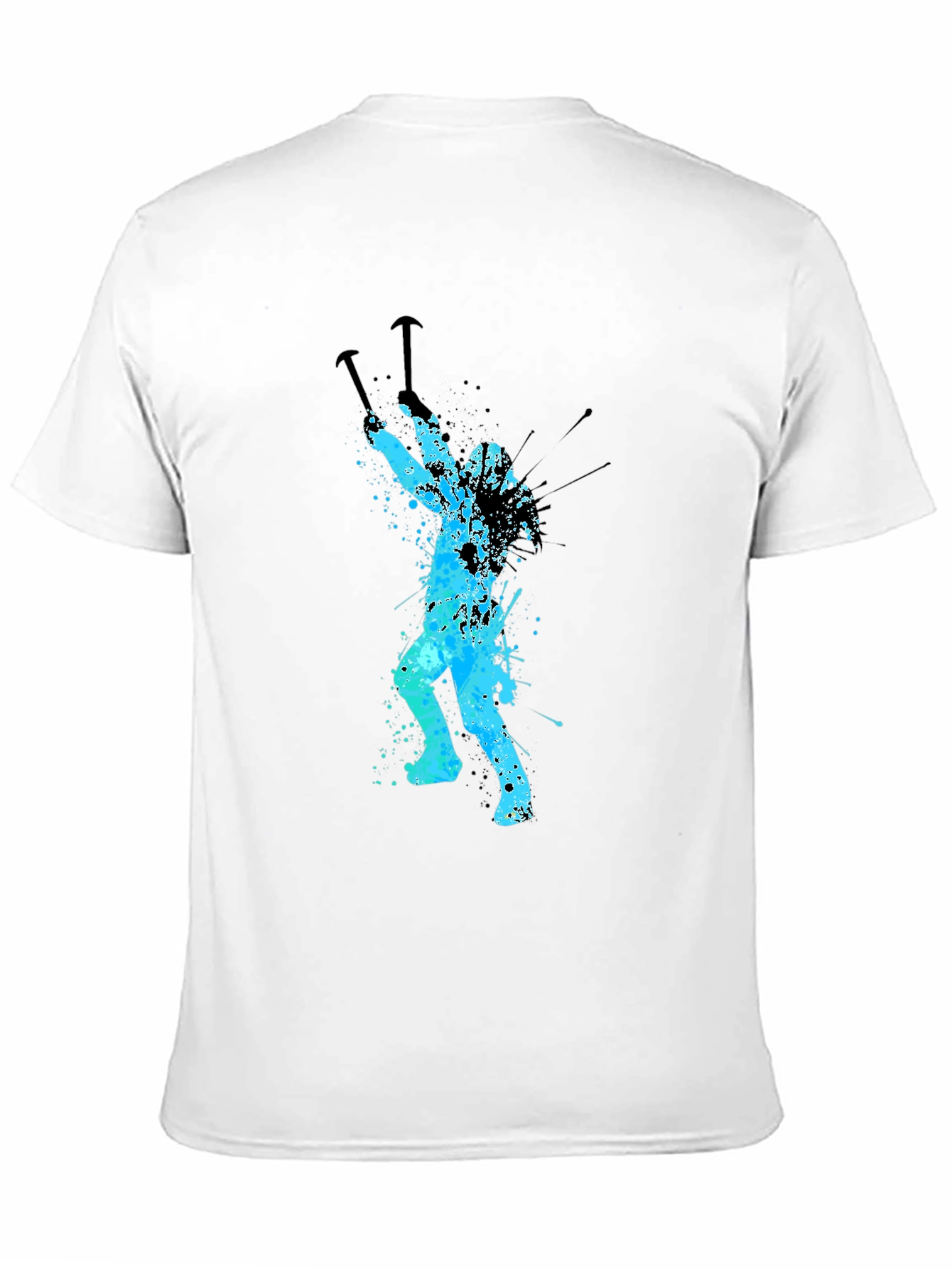 Climbing Watercolor Graphic T-Shirt