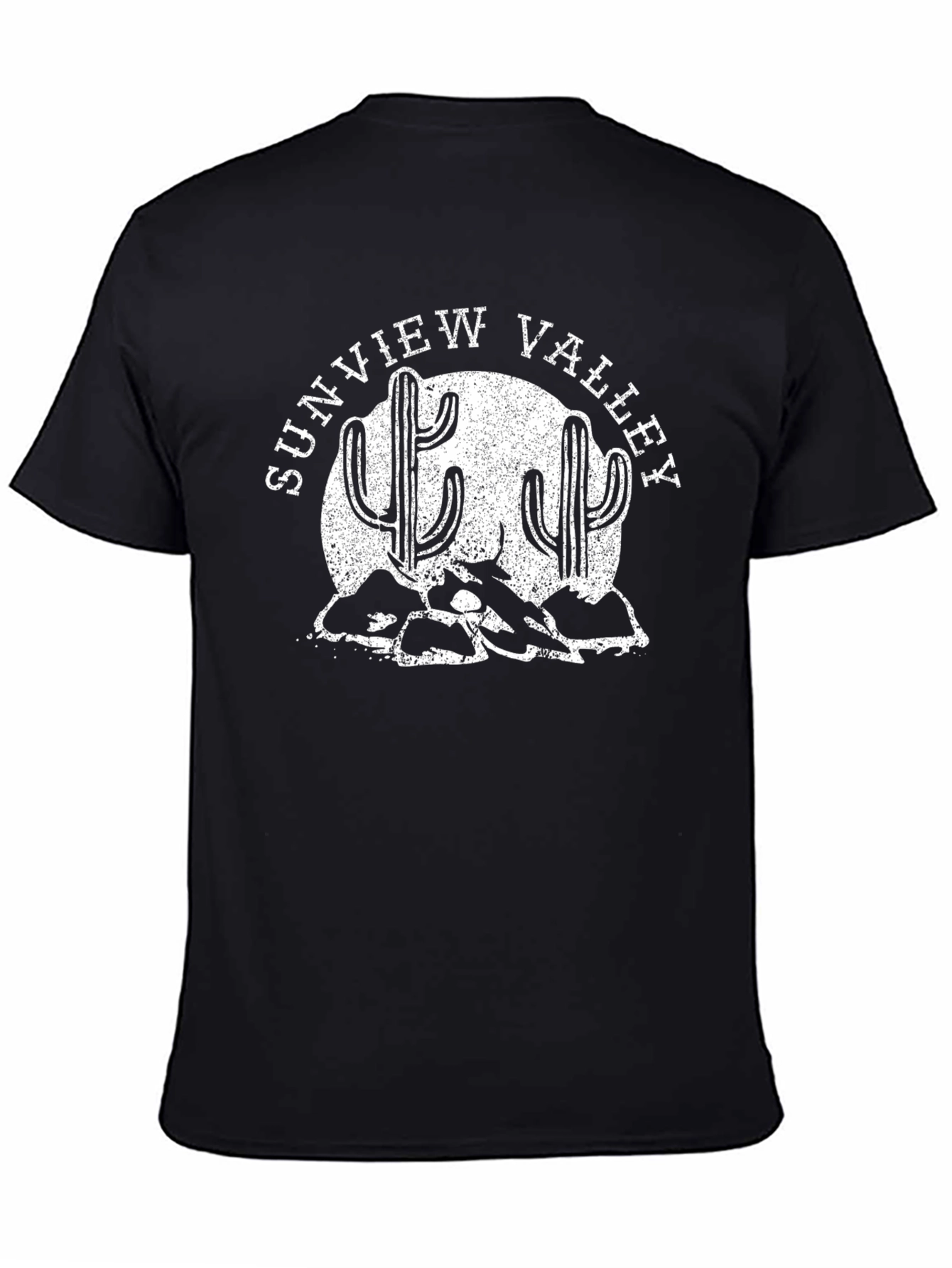 Sunview Valley Graphic Tee - Desert Cactus T-Shirt