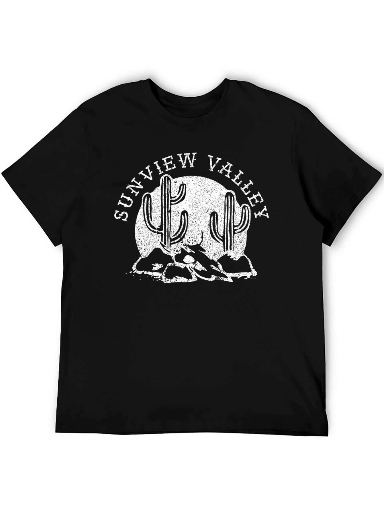 Sunview Valley Graphic Tee - Desert Cactus T-Shirt