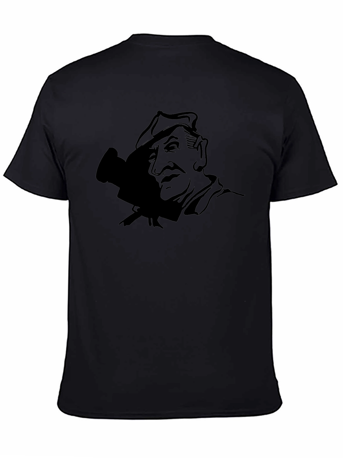 Retro Filmmaker Graphic Black T-Shirt