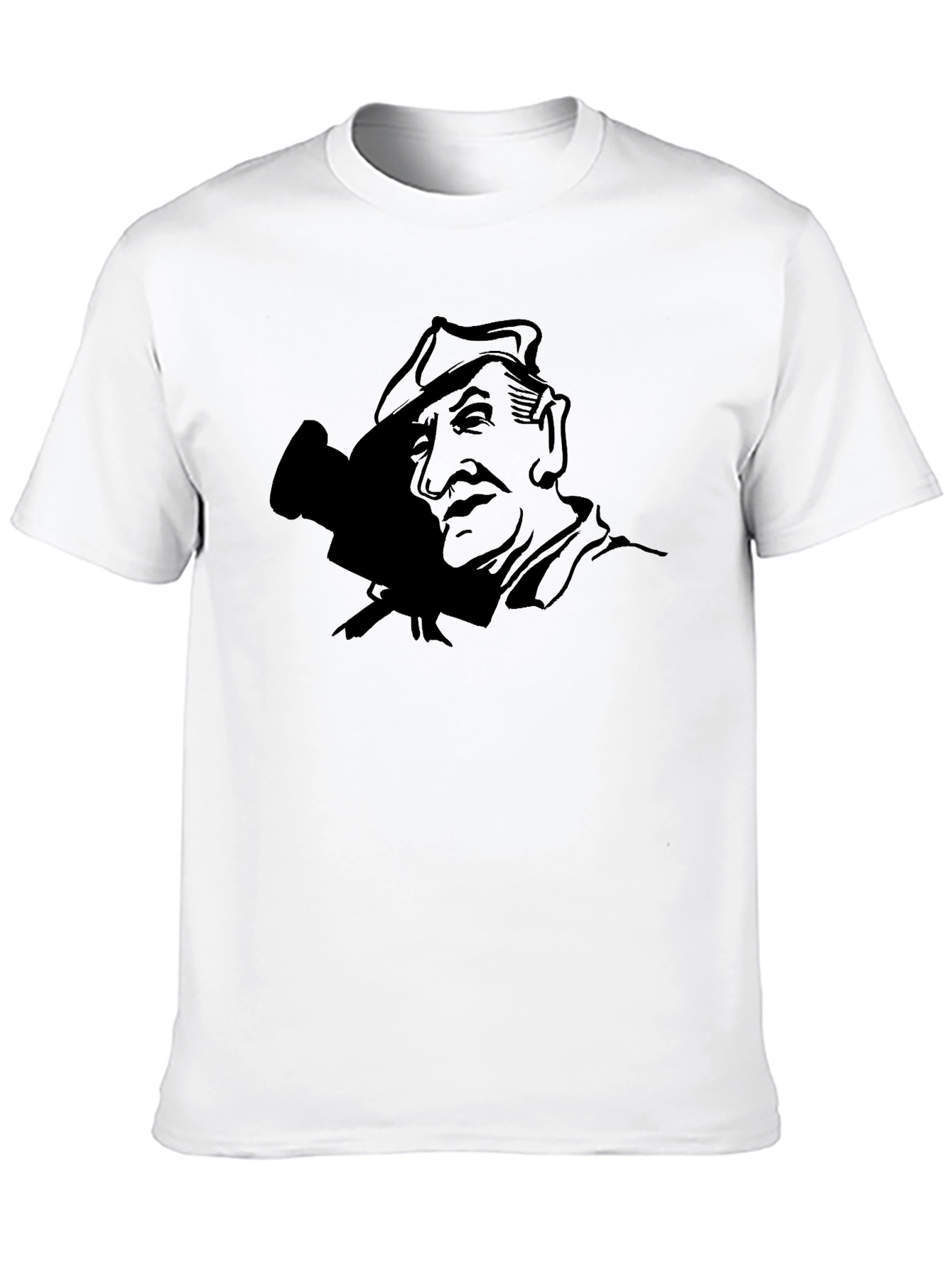 Retro Filmmaker Graphic Black T-Shirt