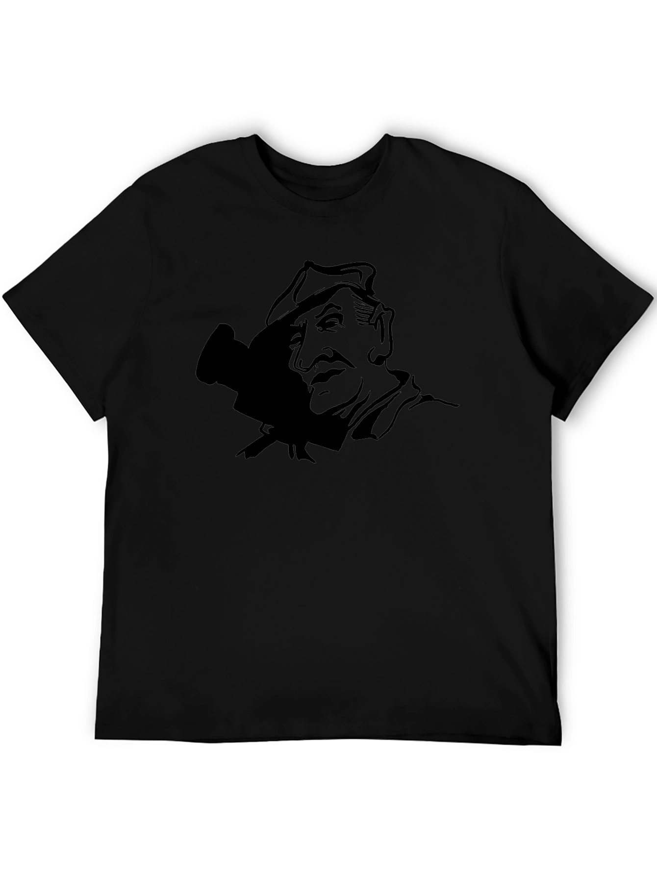 Retro Filmmaker Graphic Black T-Shirt