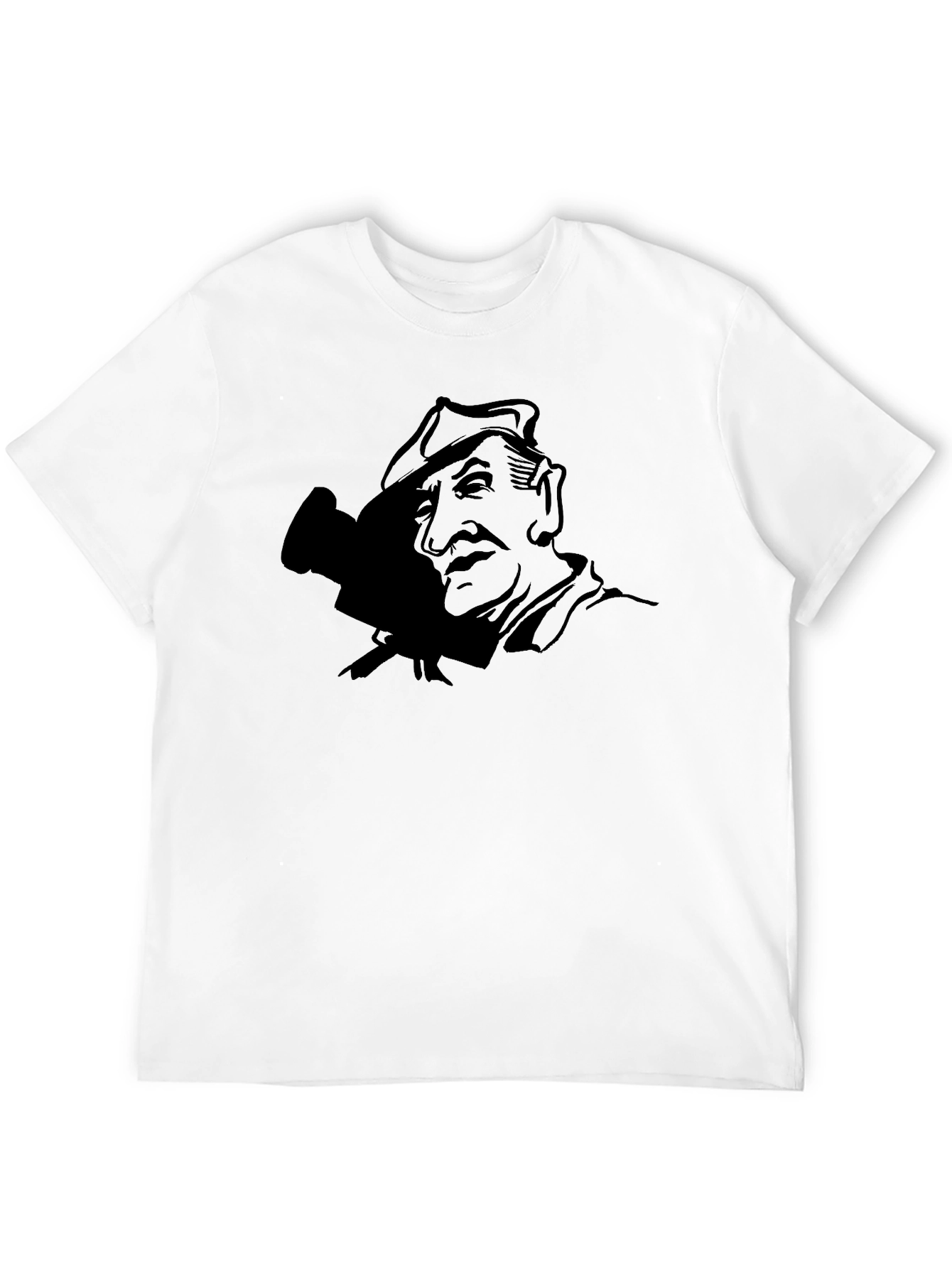 Retro Filmmaker Graphic Black T-Shirt