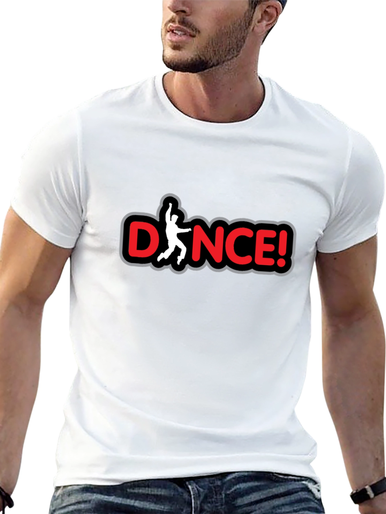 Dance Graphic Black T-Shirt