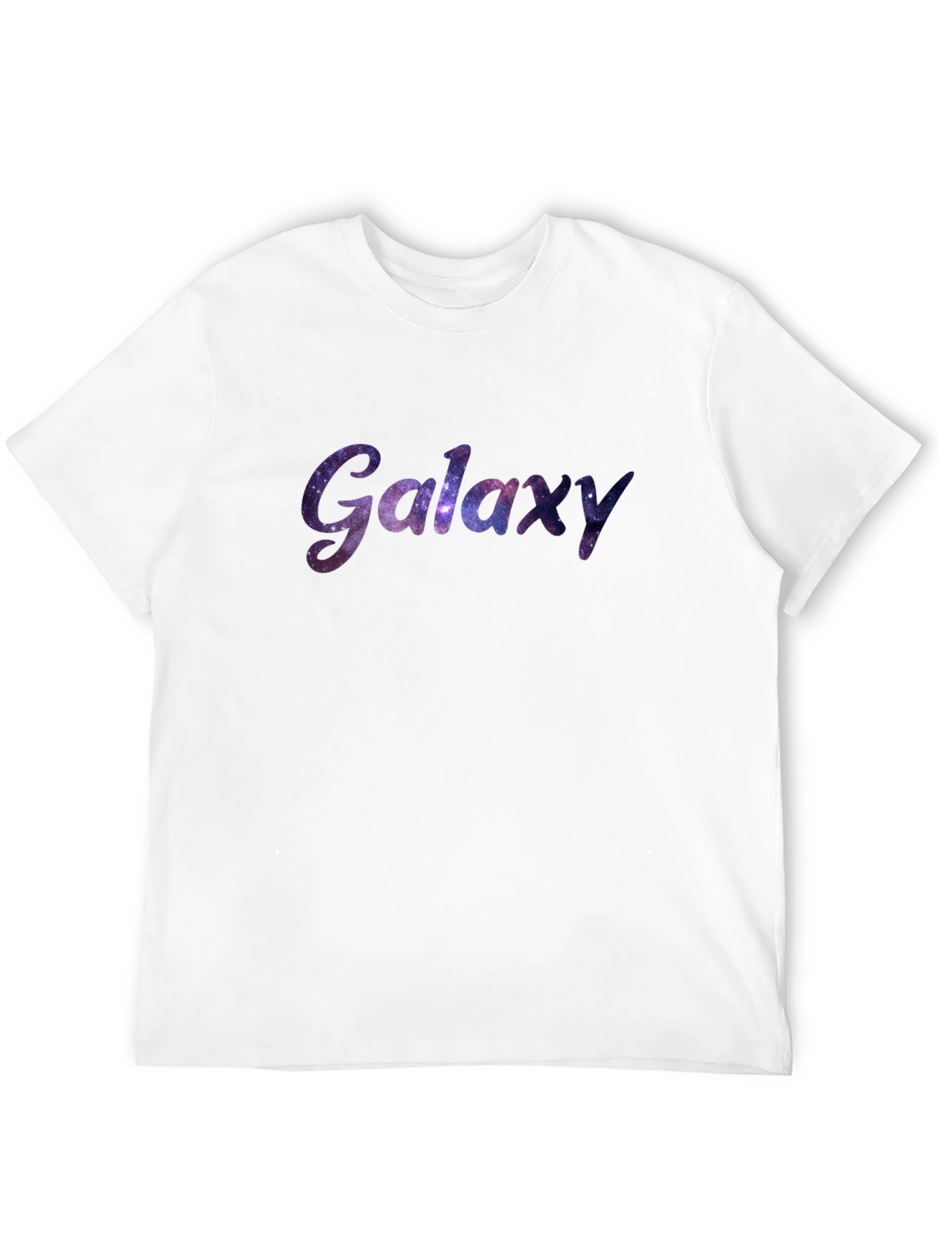 Galaxy Print Black T-Shirt