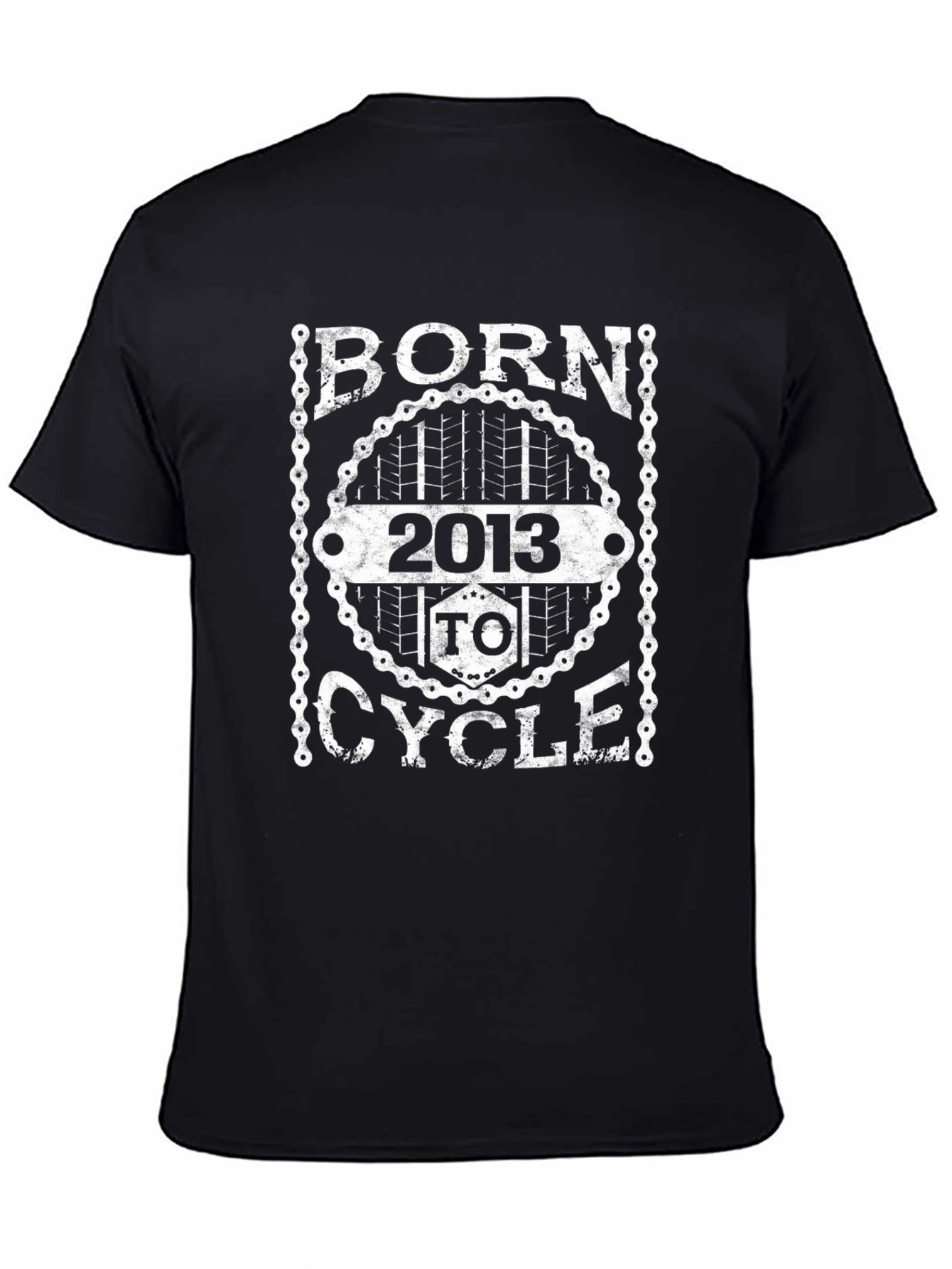 Born to Cycle 2013 Black T-Shirt