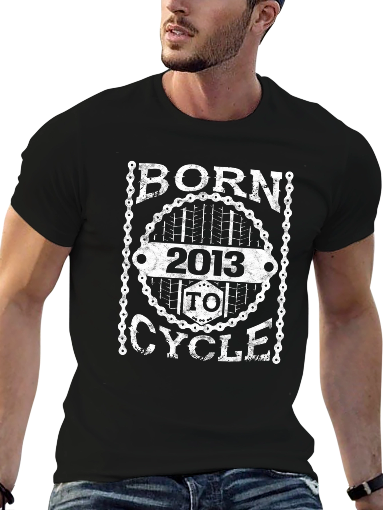 Born to Cycle 2013 Black T-Shirt
