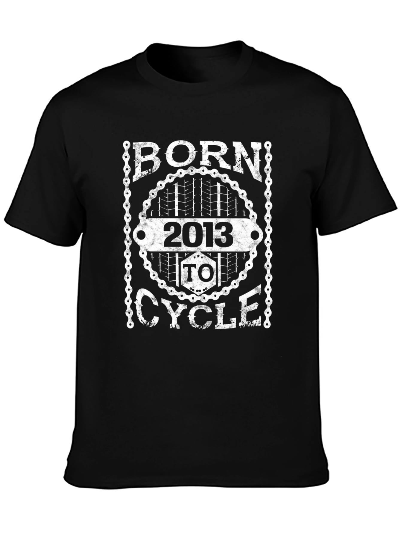 Born to Cycle 2013 Black T-Shirt