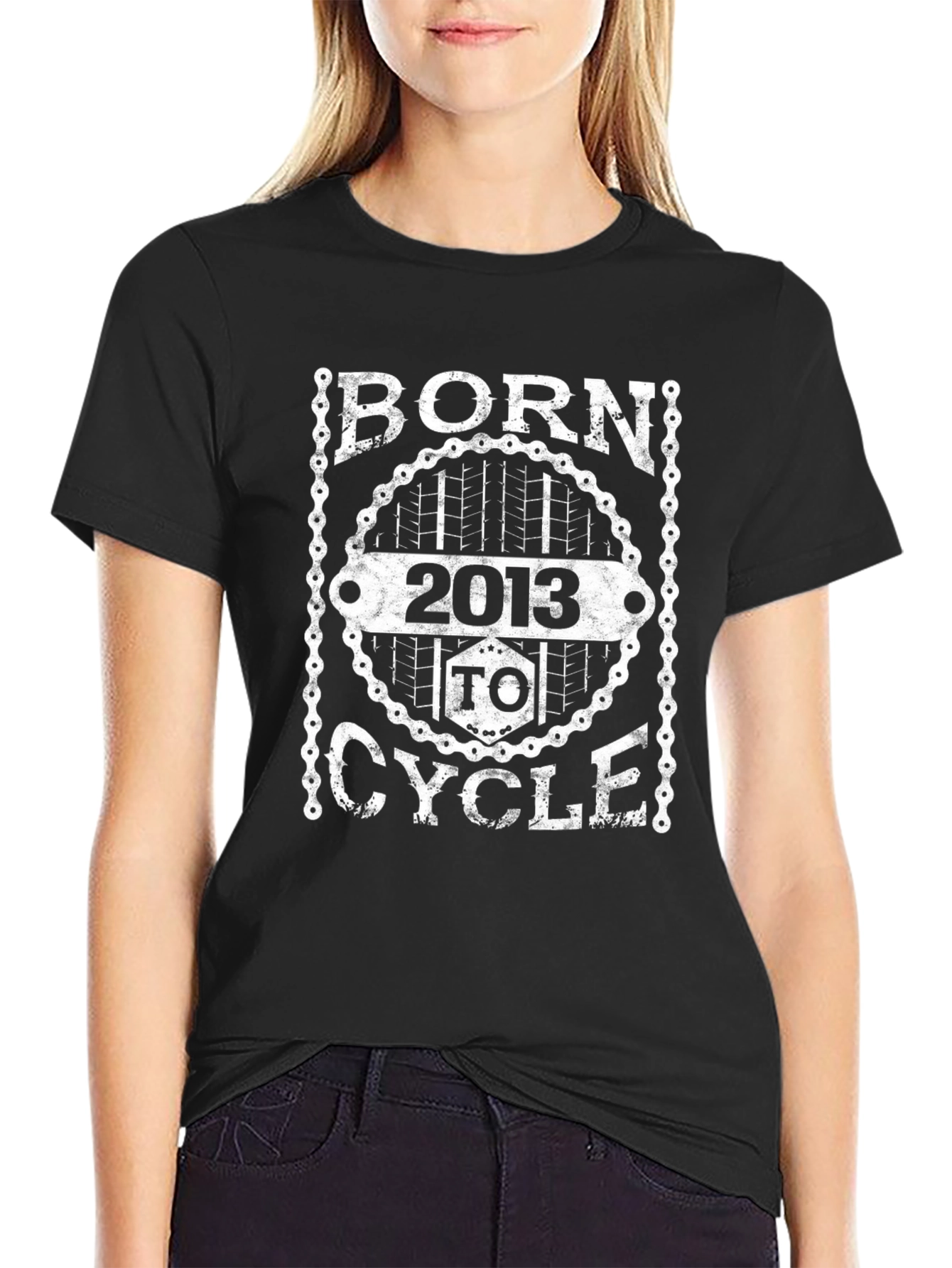 Born to Cycle 2013 Black T-Shirt