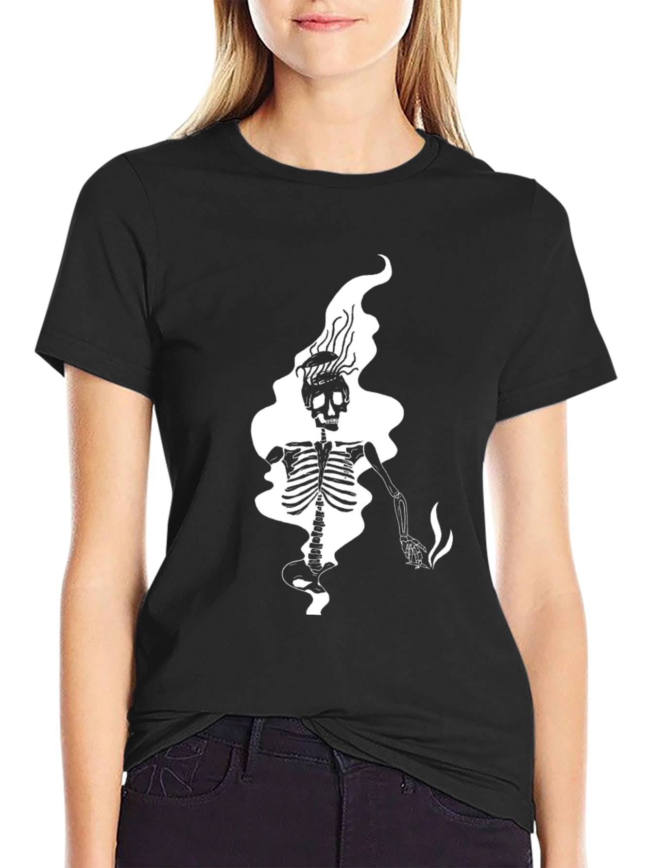 Skeleton Smoke T-Shirt