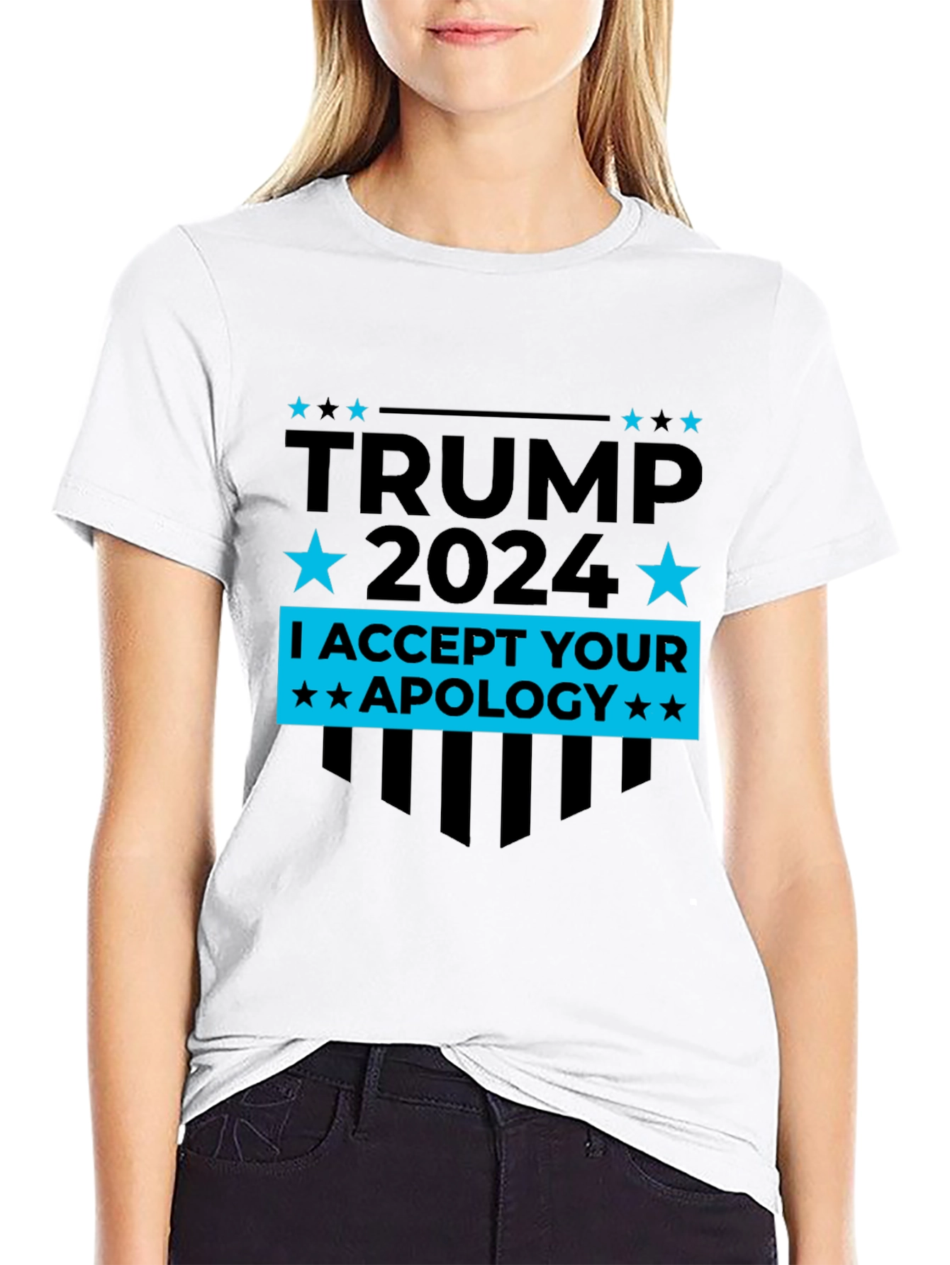 Trump 2024 T-Shirt - I Accept Your Apology Tee