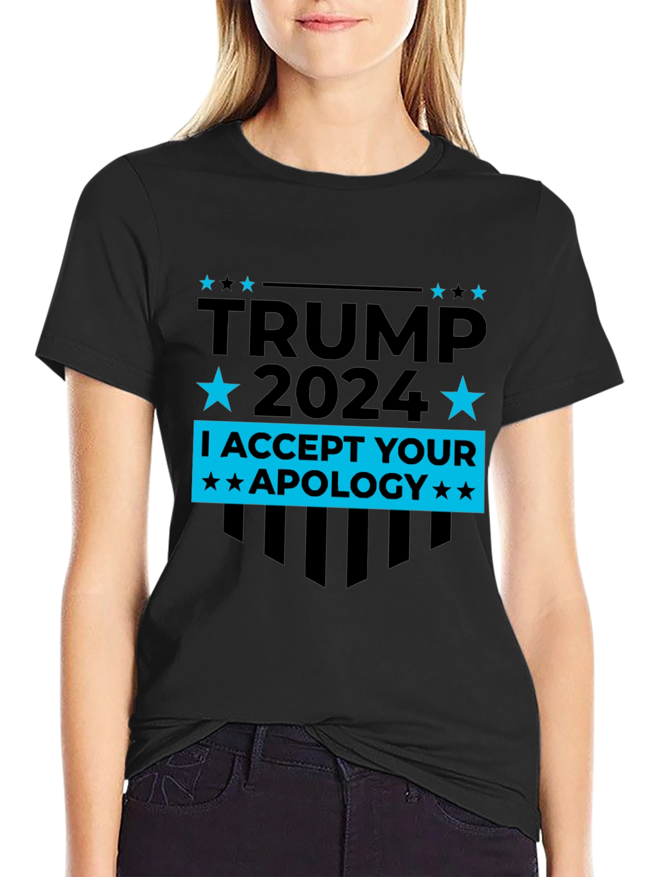 Trump 2024 T-Shirt - I Accept Your Apology Tee