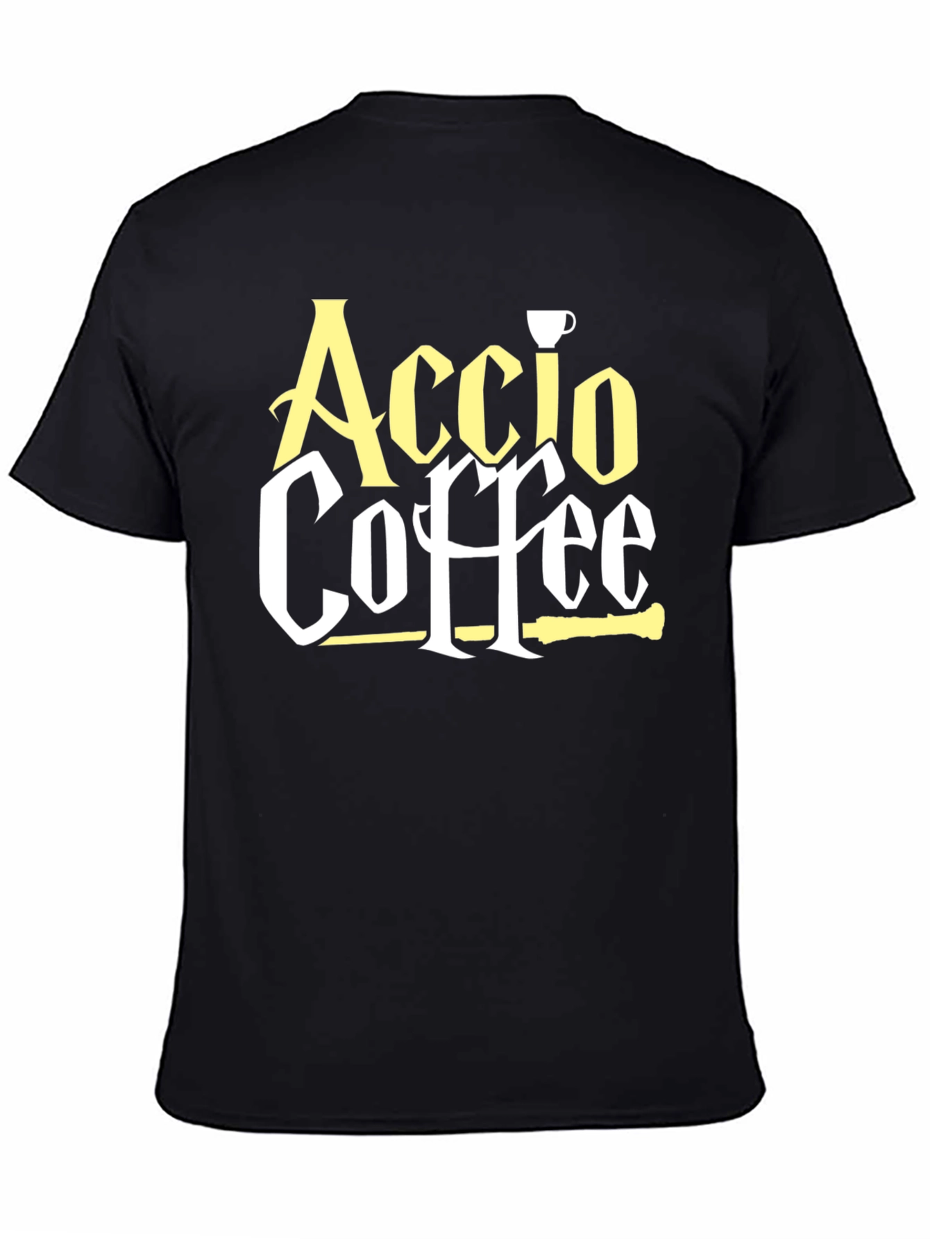 Accio Coffee T-Shirt - Magic and Caffeine