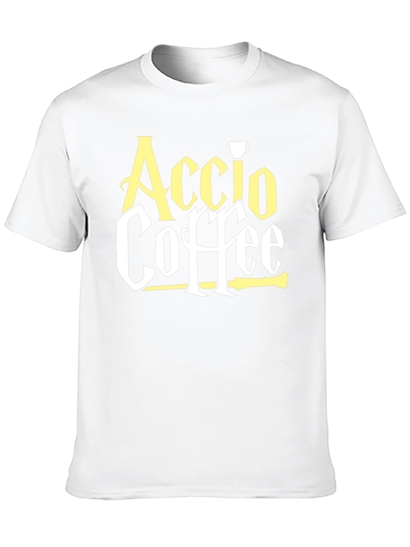 Accio Coffee T-Shirt - Magic and Caffeine